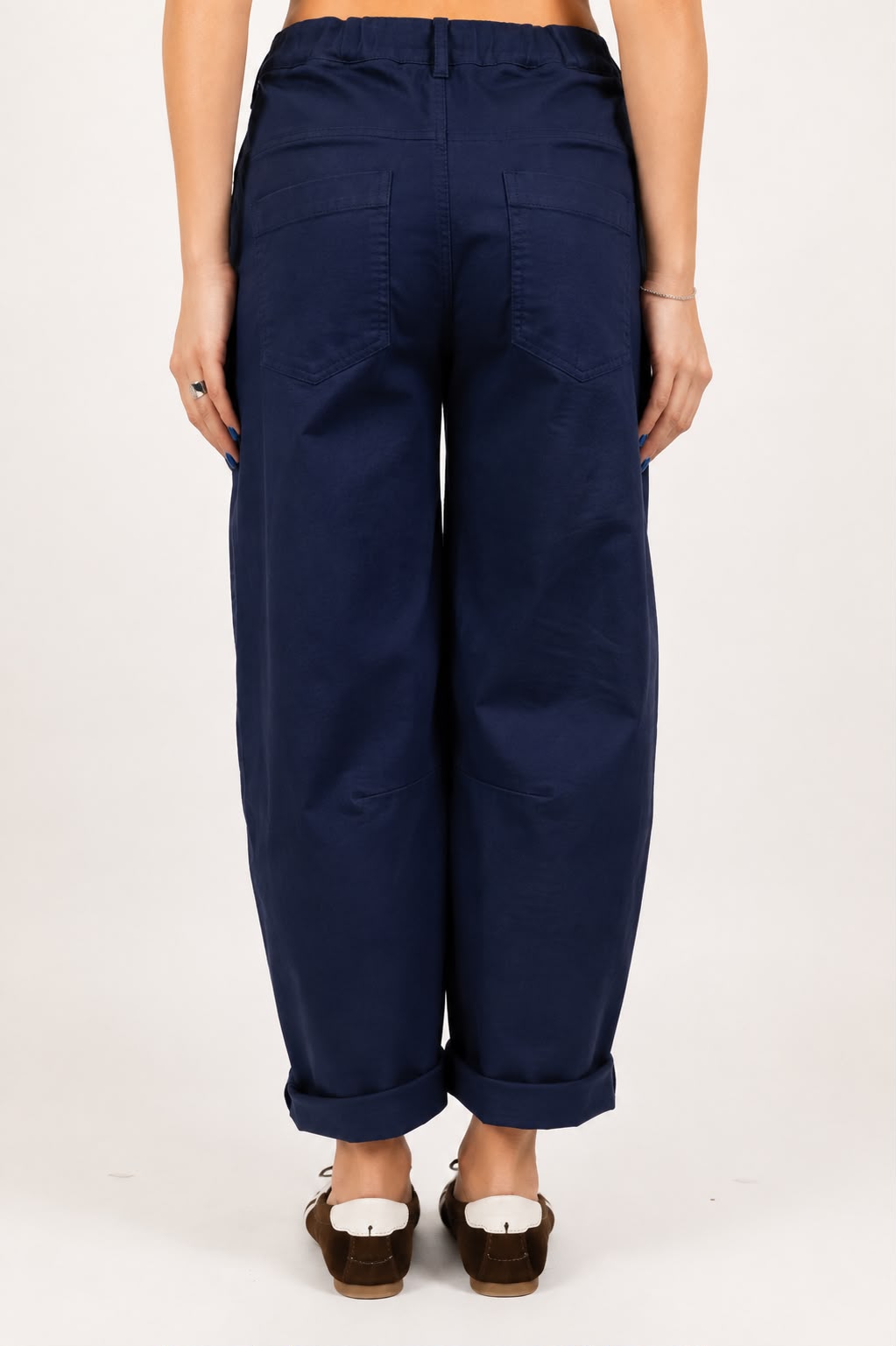 Motel - Pantalone balloon con elastico sul retro