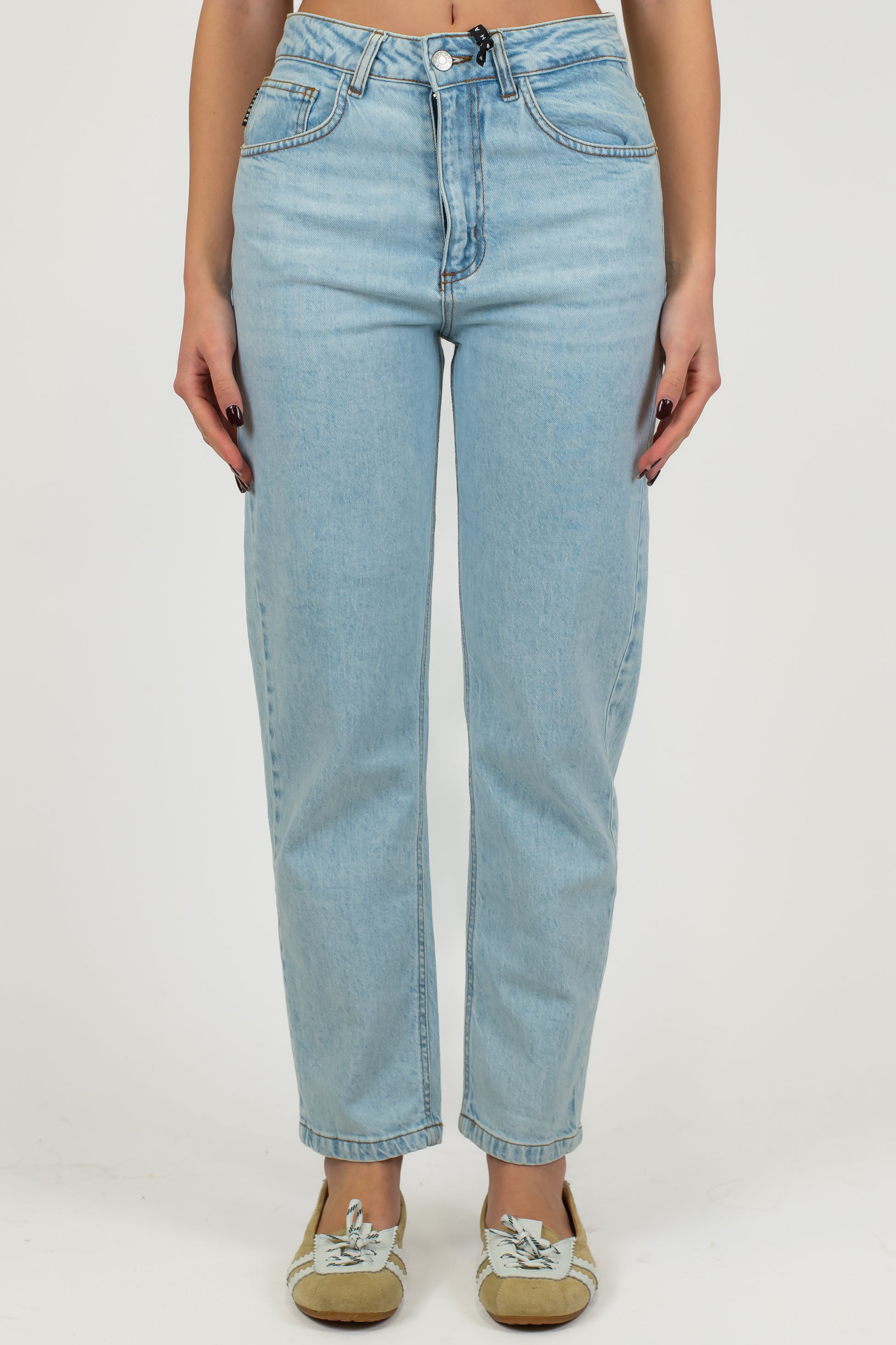 Haveone - Jeans lavaggio chiaro modello Louis