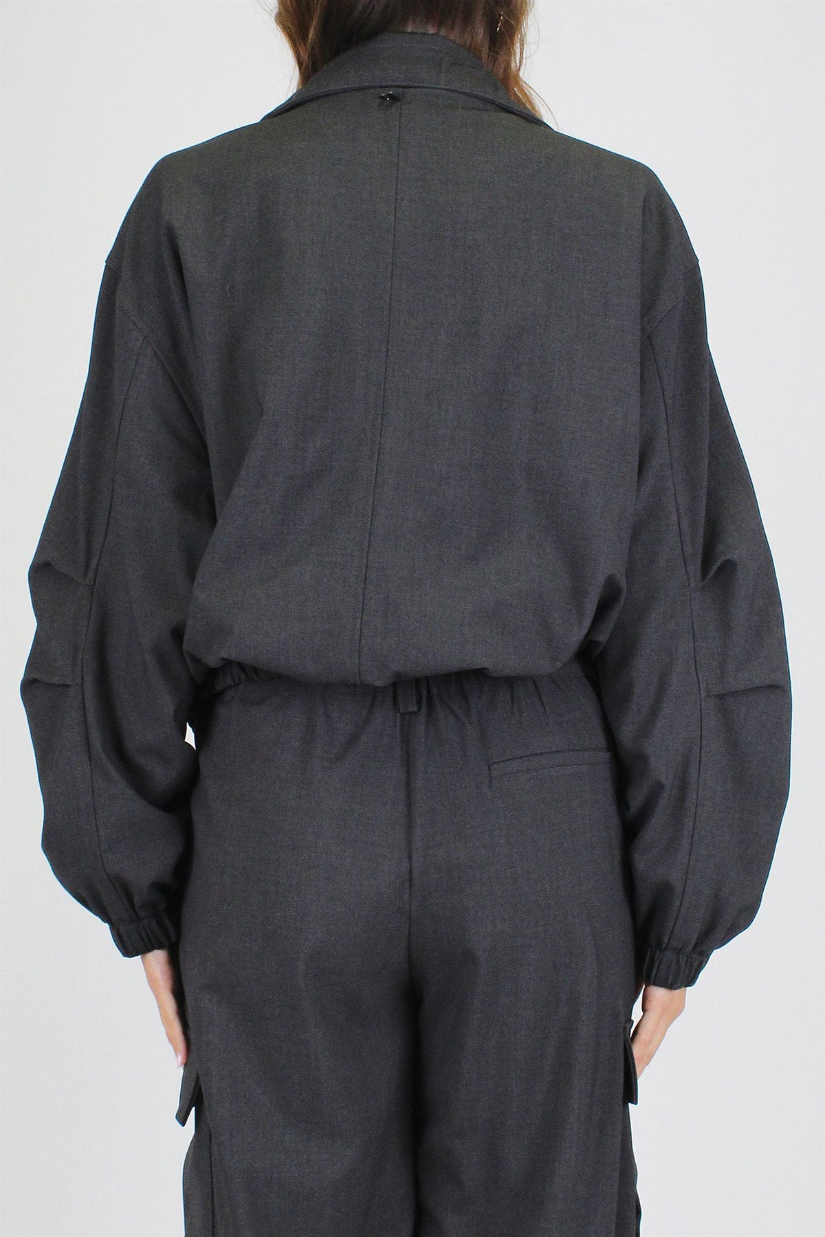 Dixie - Bomber over con scollo cratere