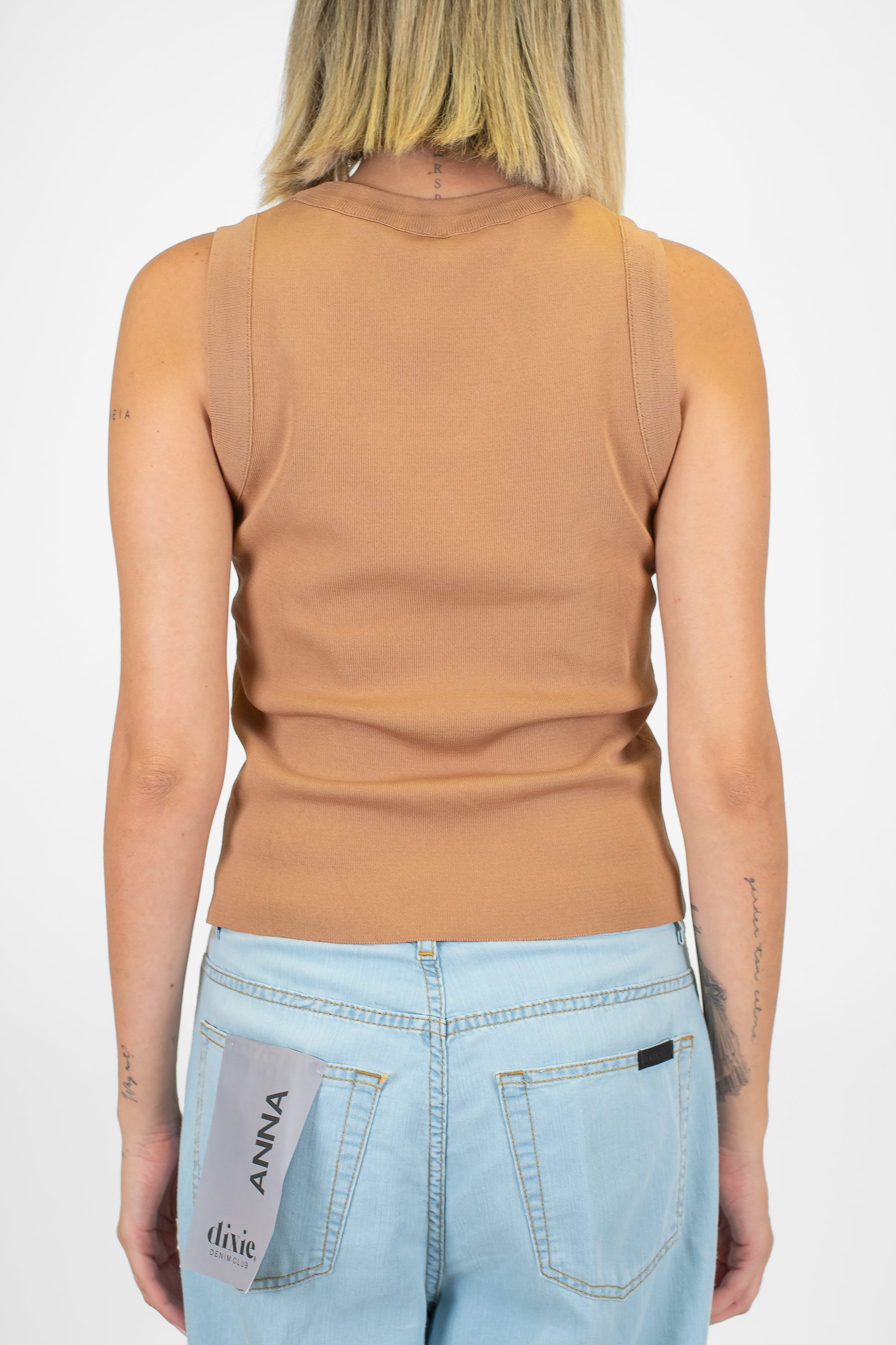 Tensione in - Canotta in maglia