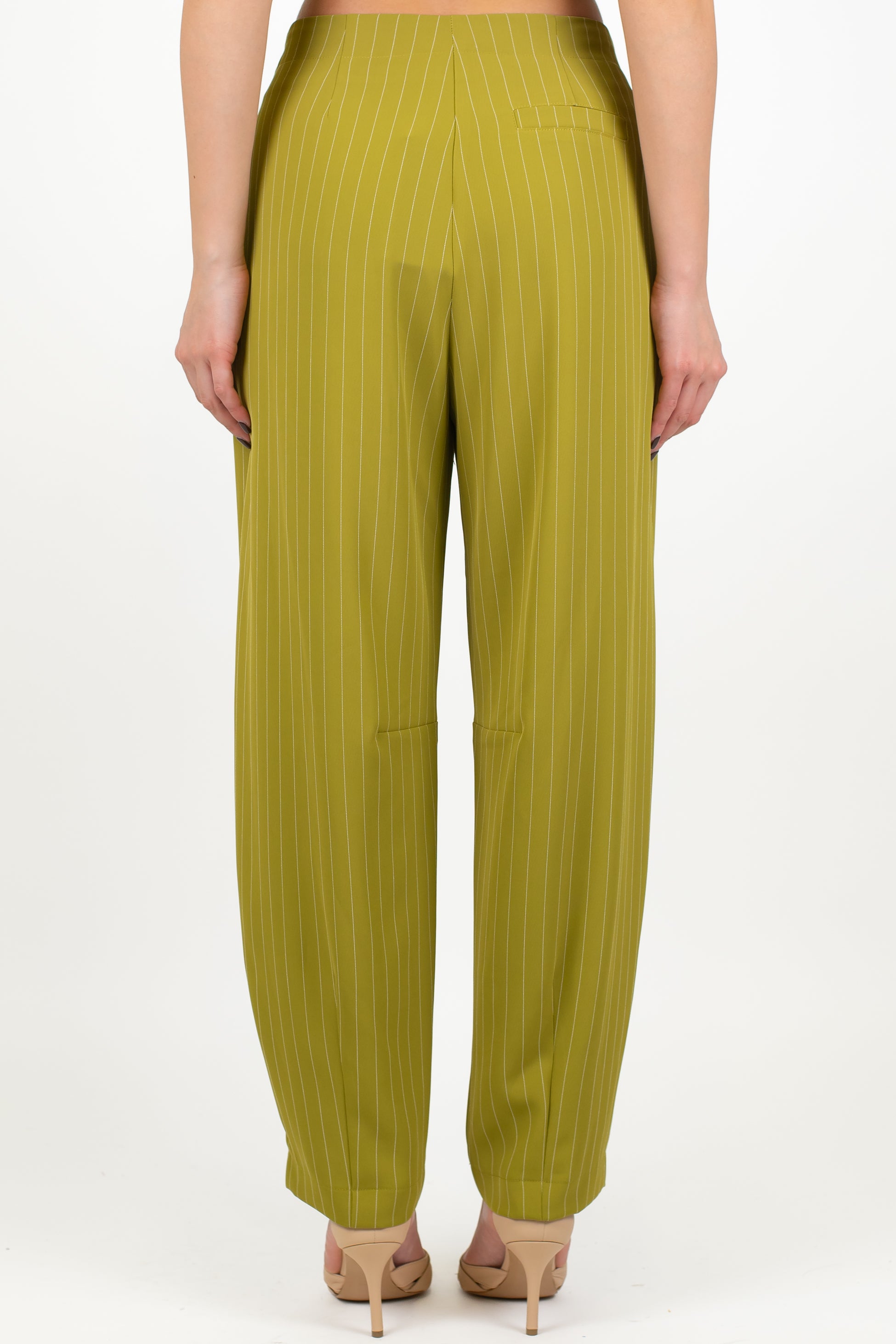 Maryley - Pantalone balloon gessato