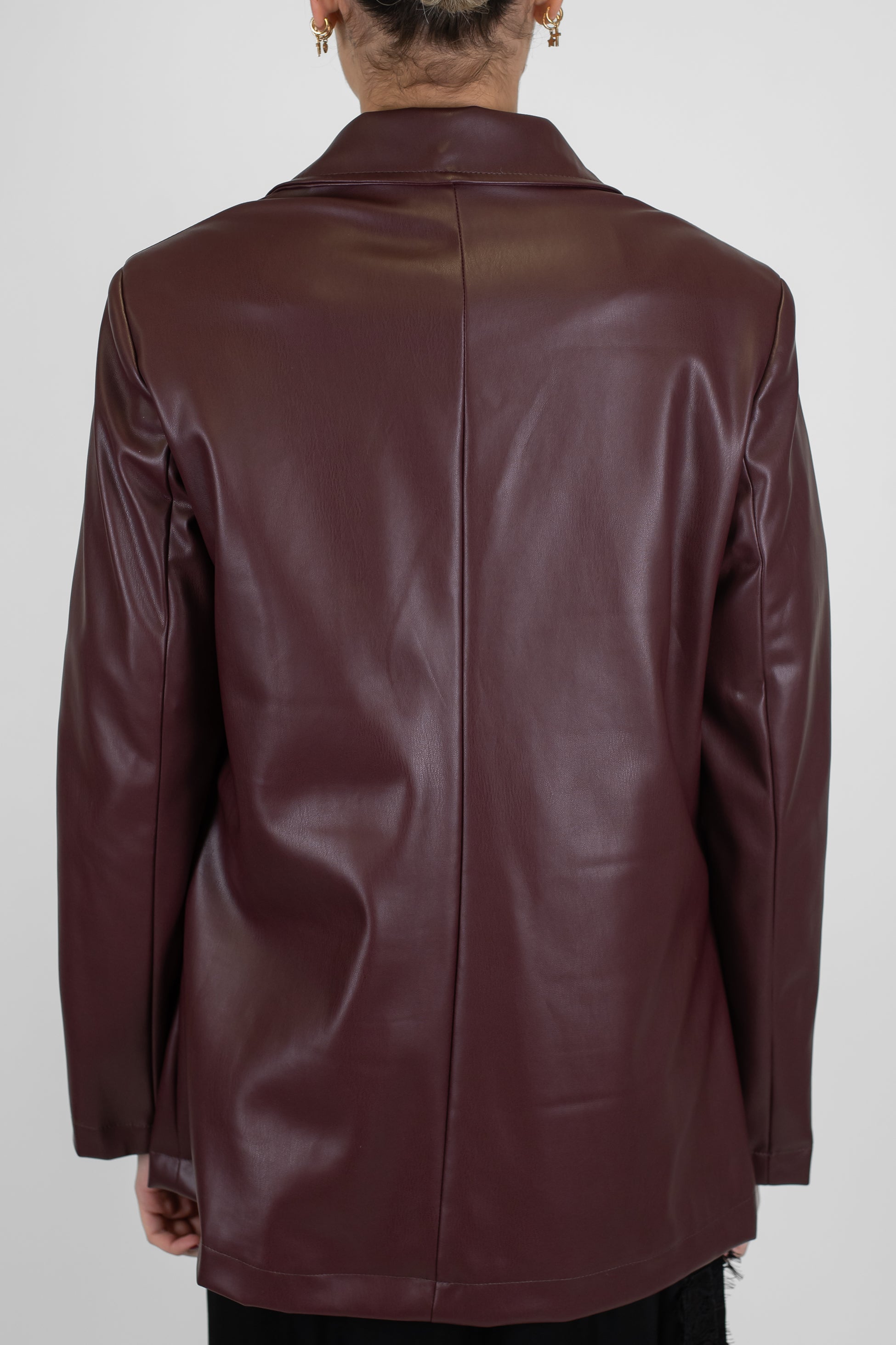 Dixie - Giacca monopetto in ecopelle