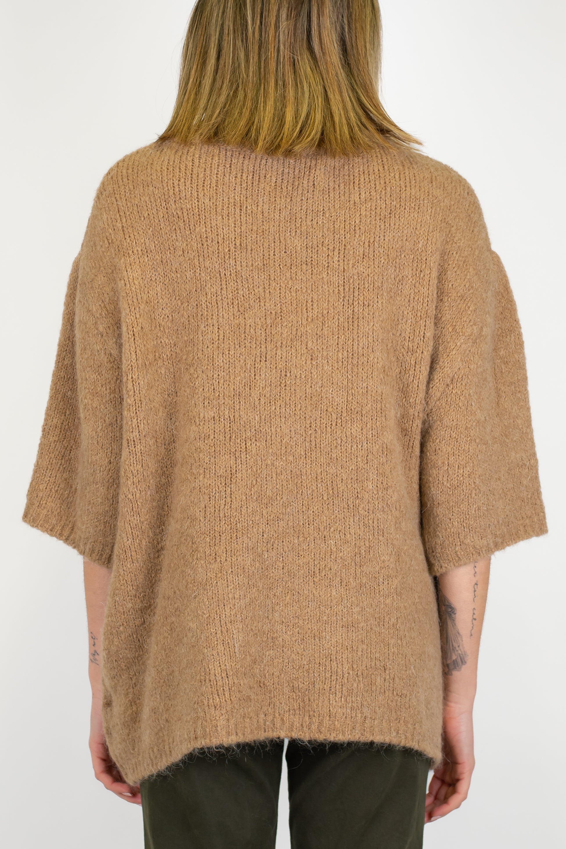 Haveone - Maglia over in mohair manica 3/4