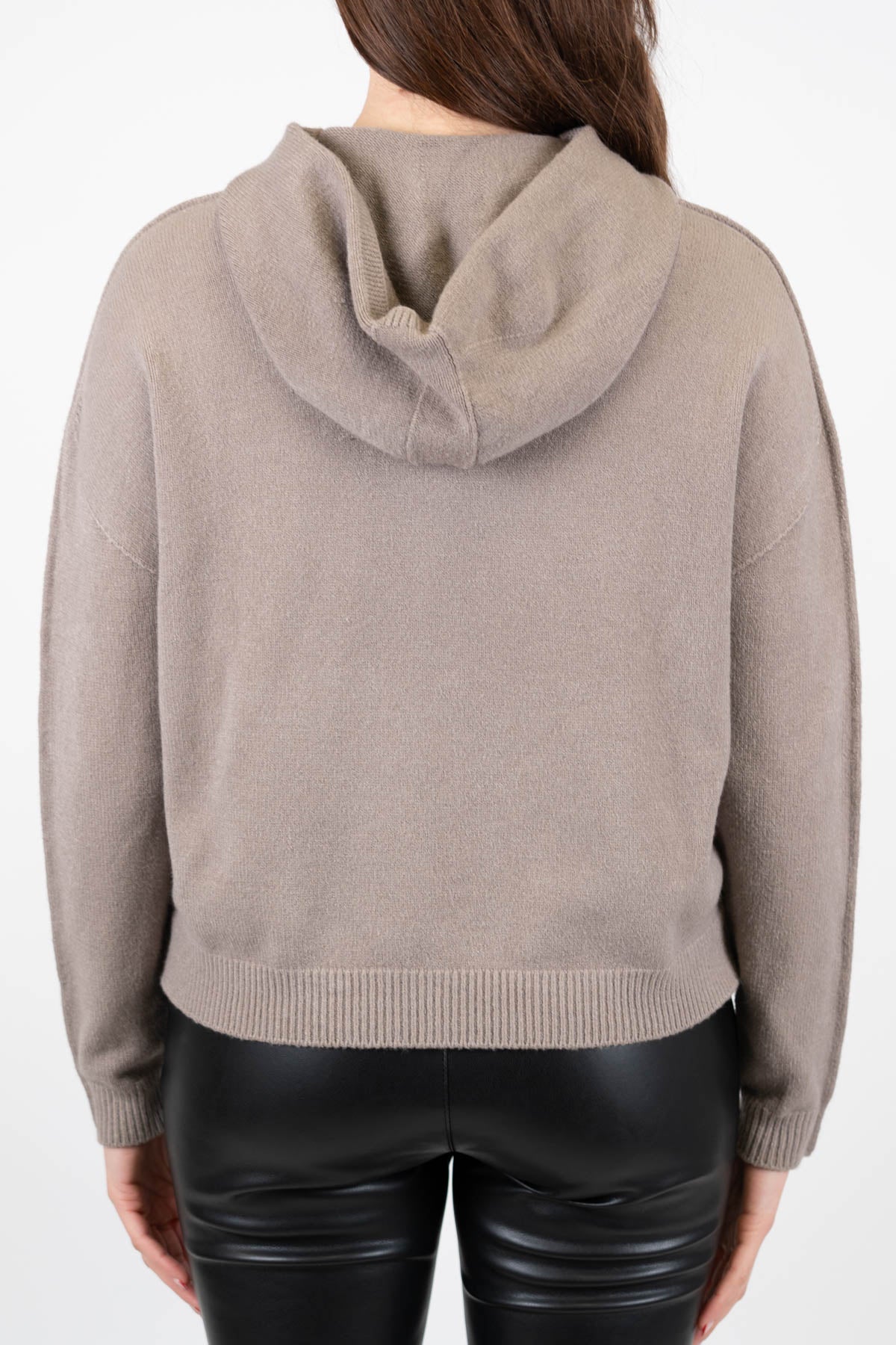 Motel - Maglia con cappuccio e tasche laterali