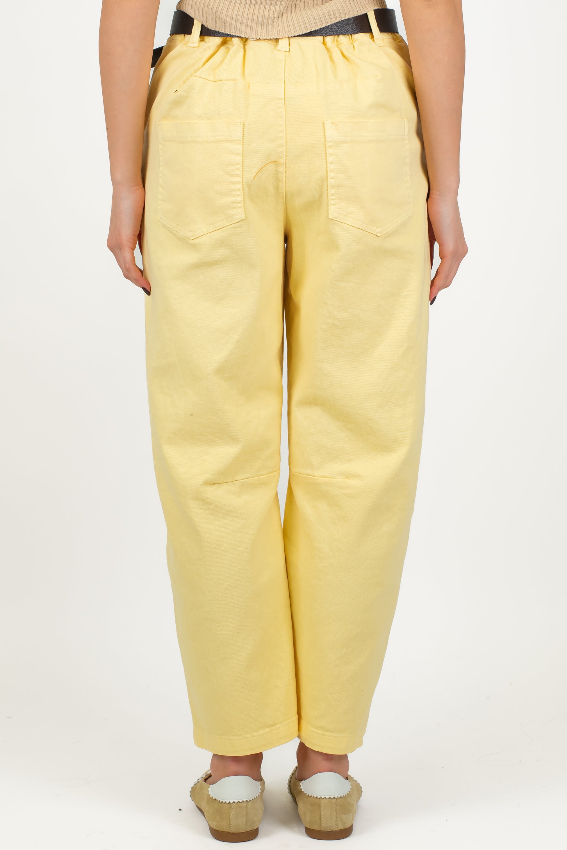 Haveone - Pantalone balloon con elastico sul retro