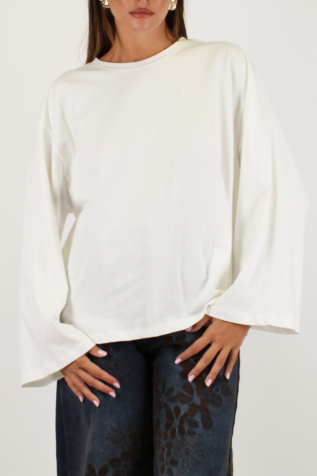 Tensione in - Shirt manica lunga over