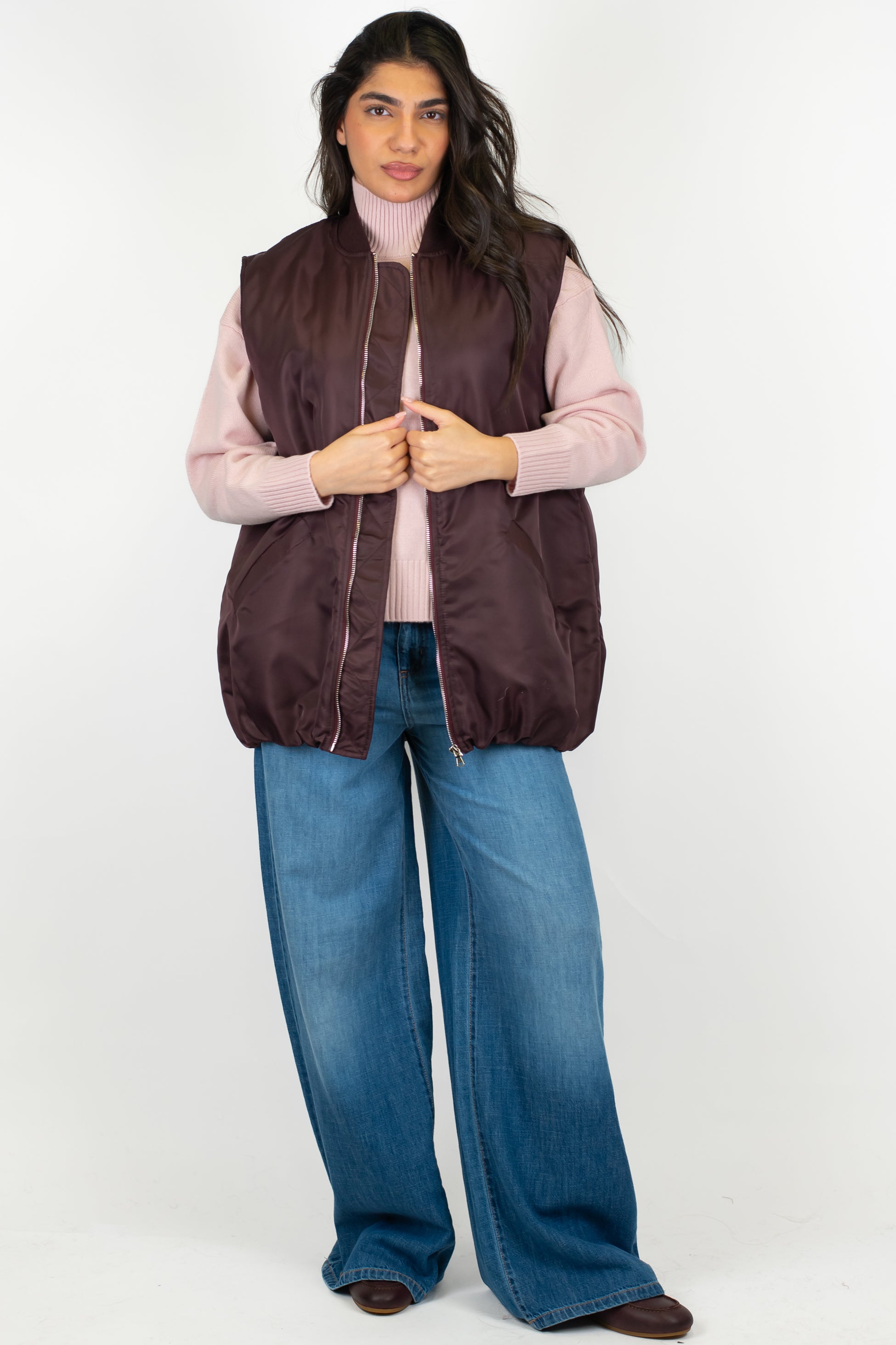 Dixie - Giubbino giromaniche con chiusura zip