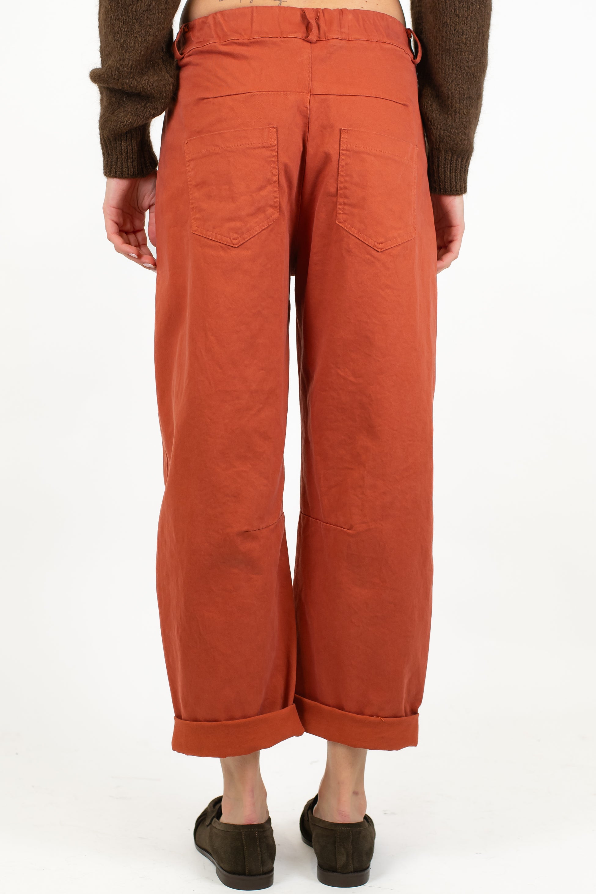 Motel - Pantalone balloon in cotone invernale