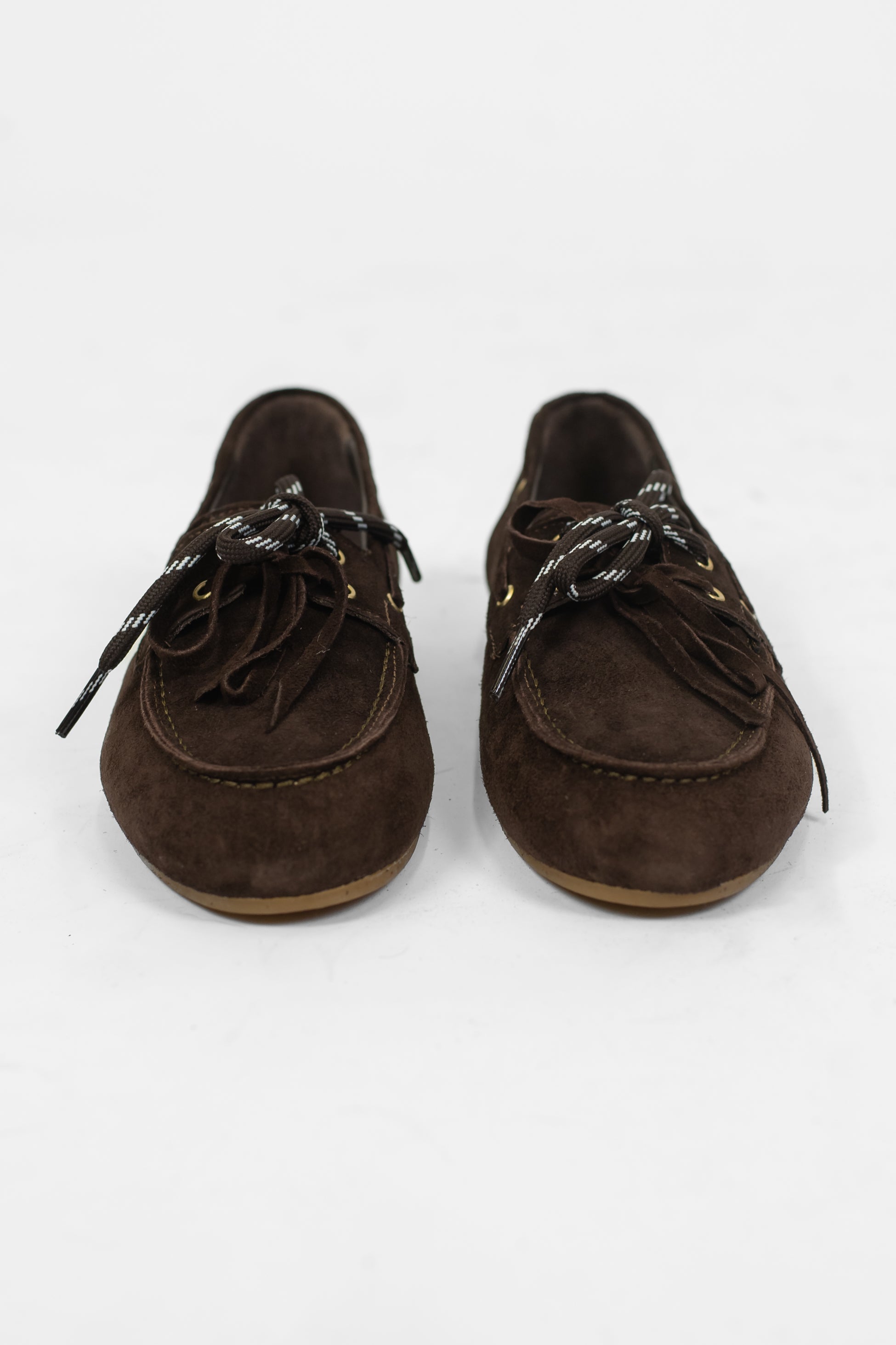 Ovyé - Mocassino in camoscio con lacci