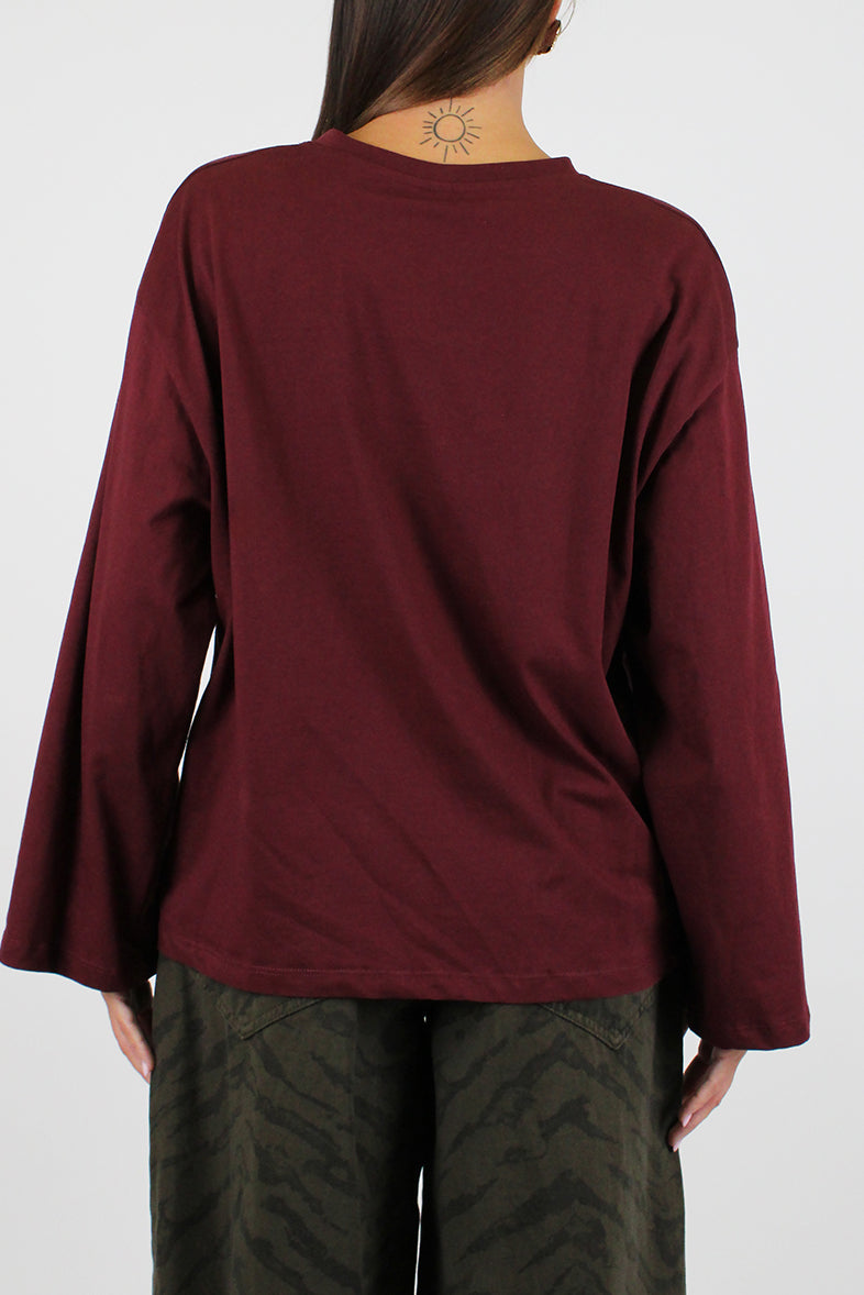 Tensione in - Shirt manica lunga over
