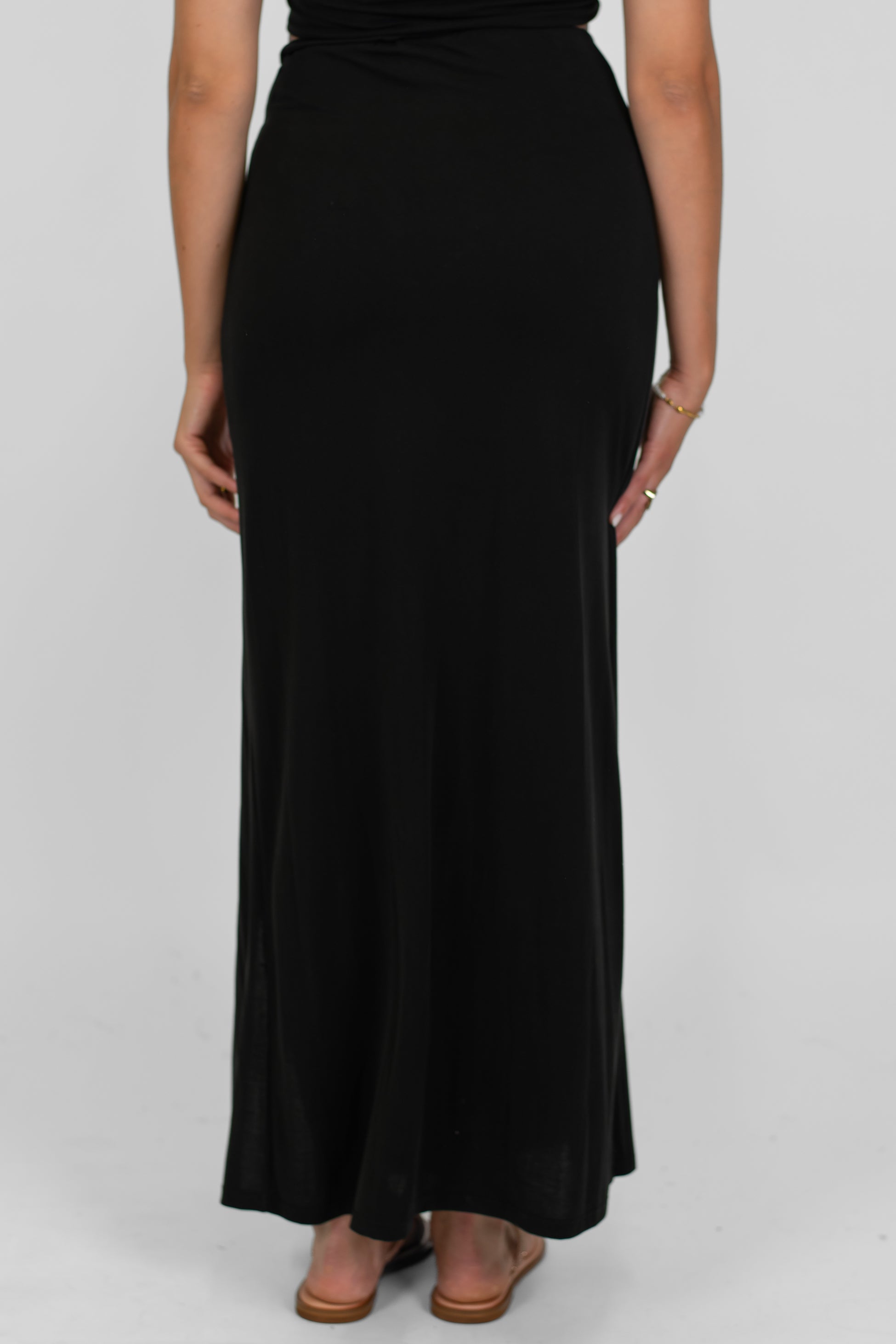 Haveone - Gonna con spacco laterale e spilla gioiello