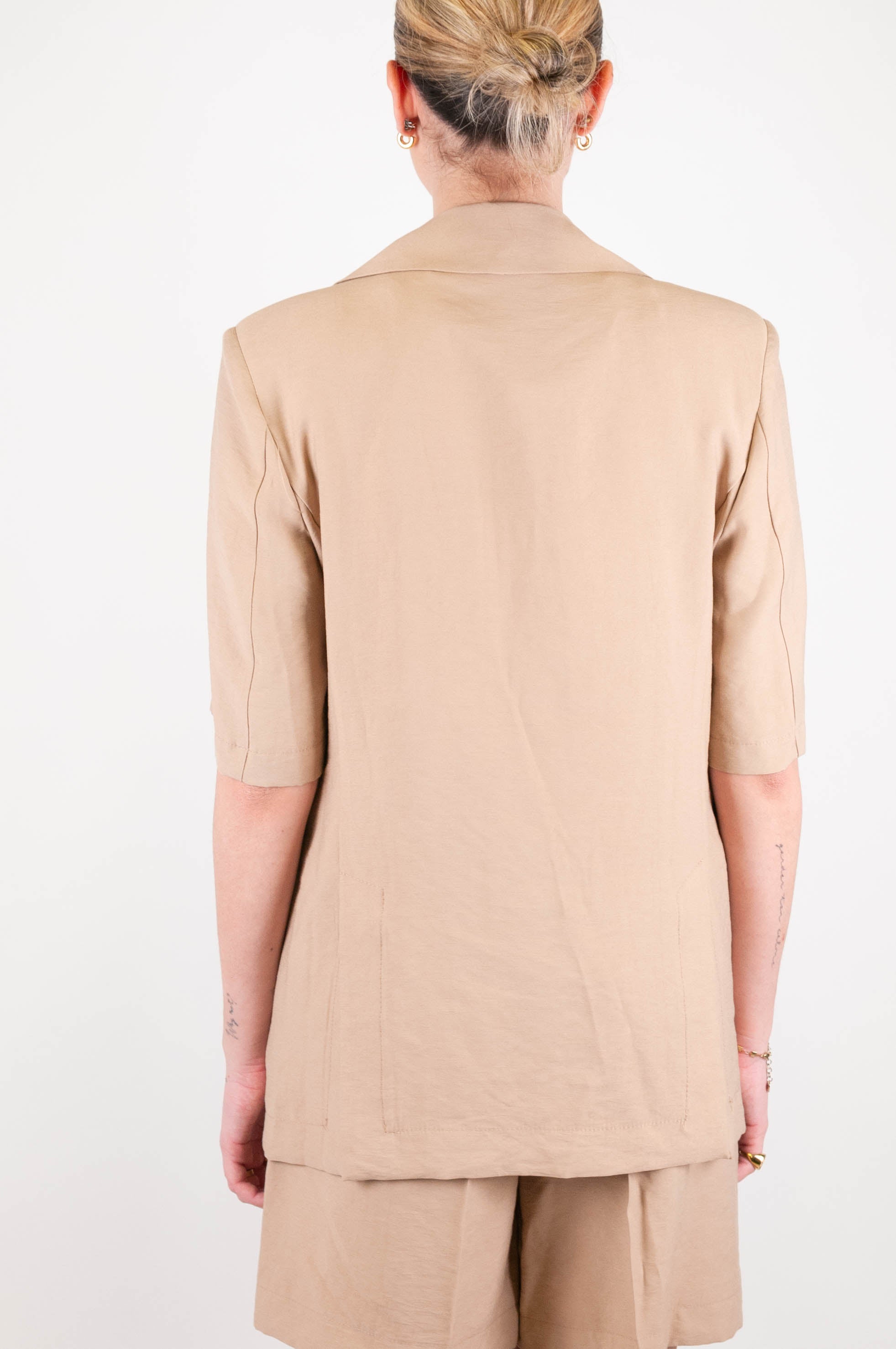 Maryley - Giacca mezza manica con chiusura ad un bottone