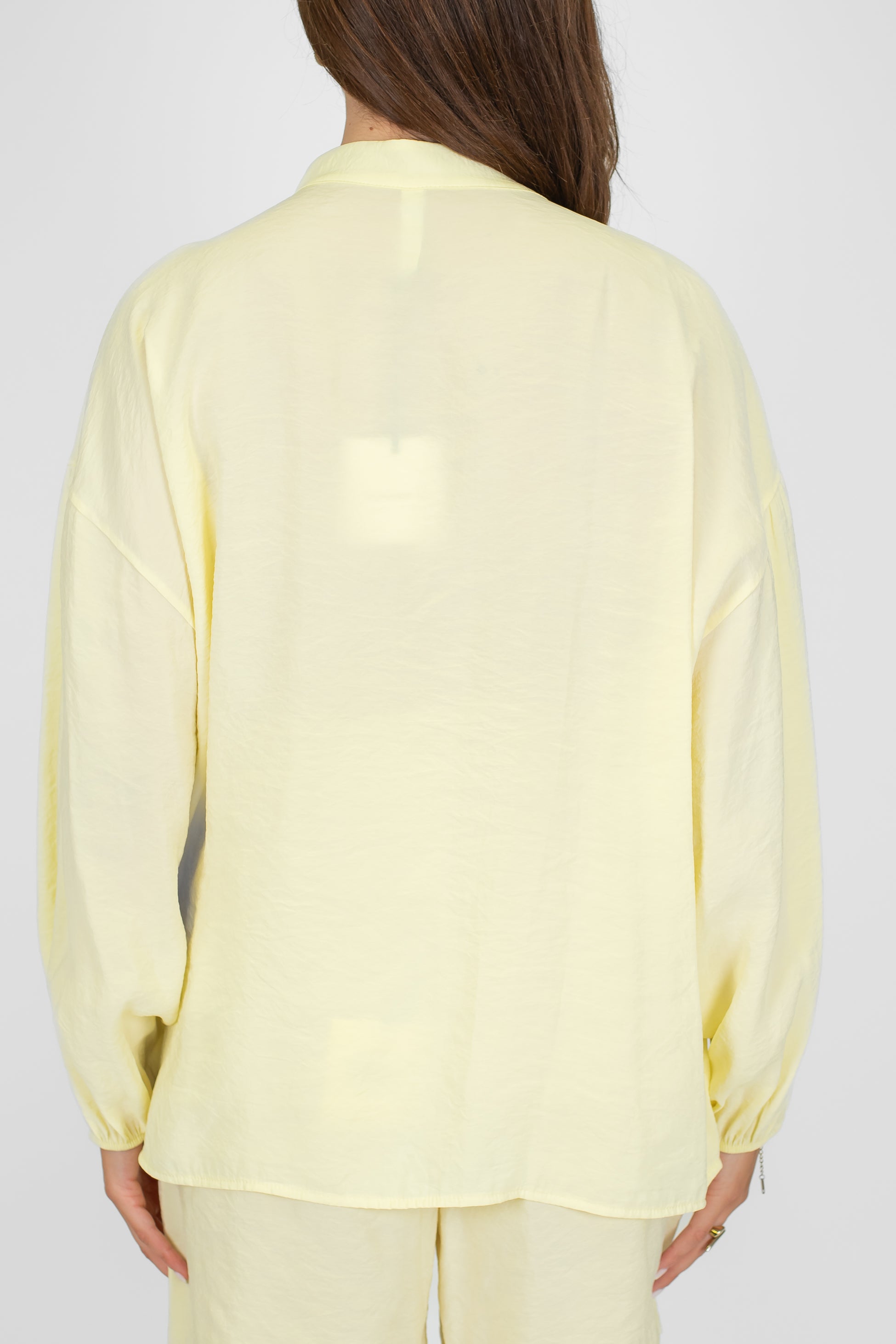 Tensione in - Camicia over in modal con collo coreano