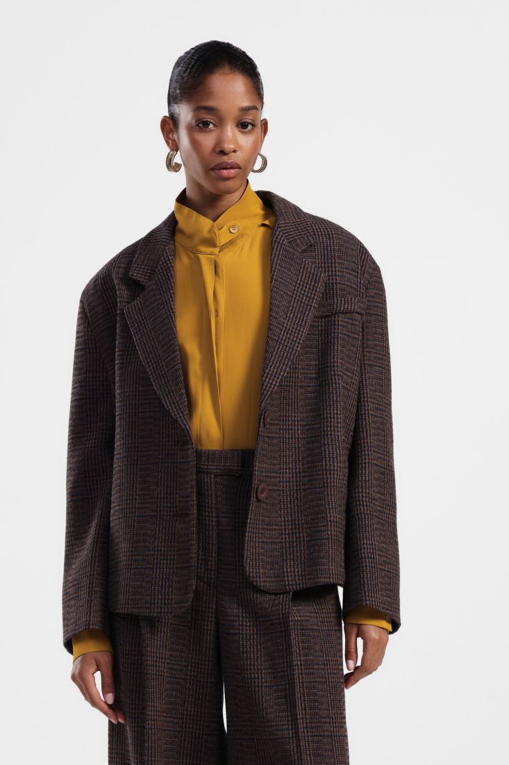 Dixie - Giacca monopetto principe di galles