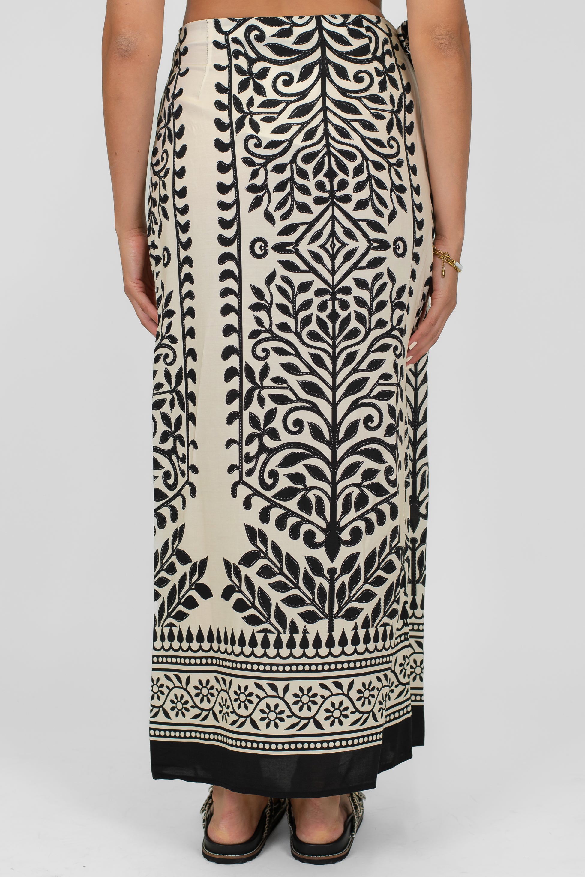 Haveone - Gonna pareo chiusura portafoglio fantasia