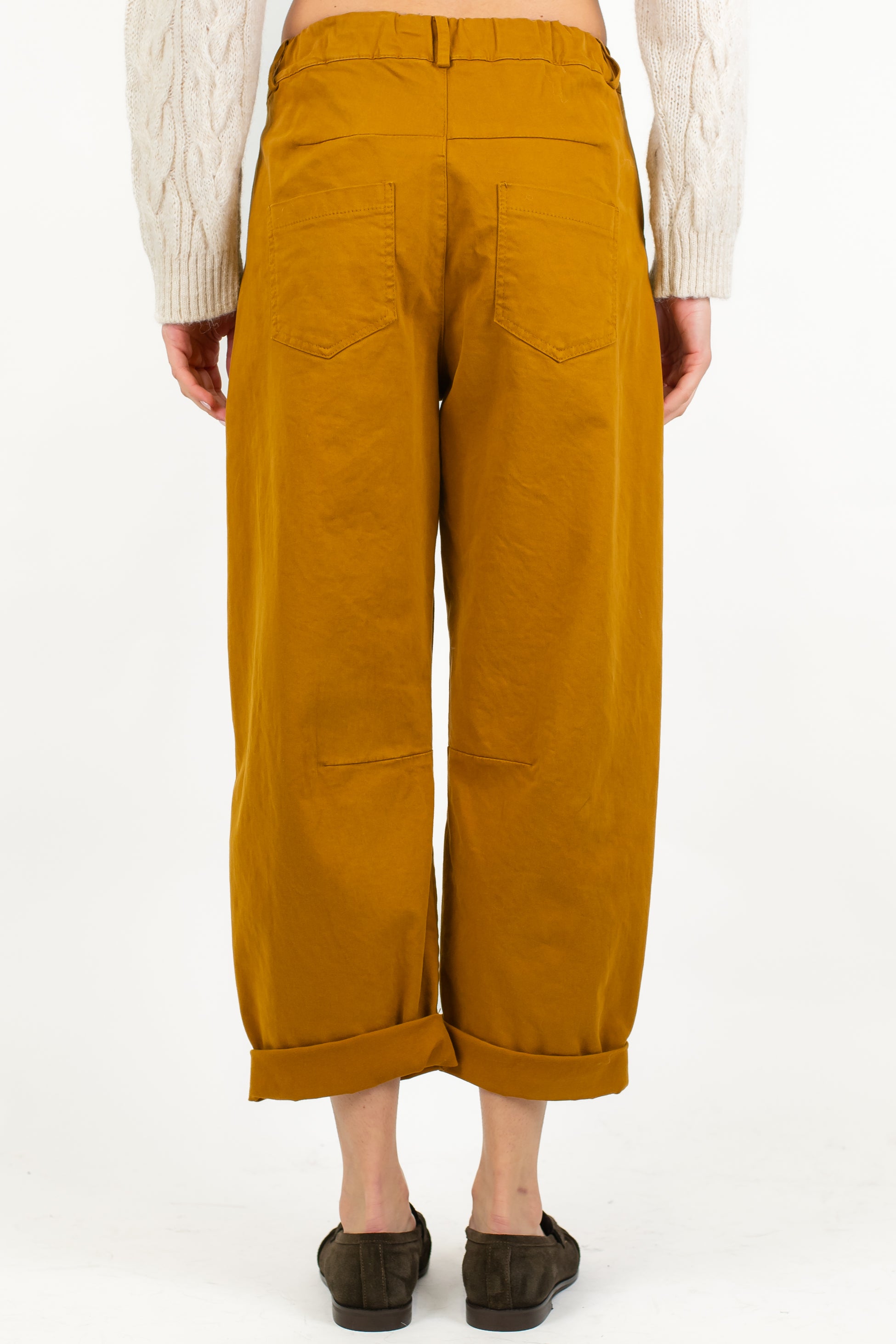 Motel - Pantalone balloon in cotone invernale