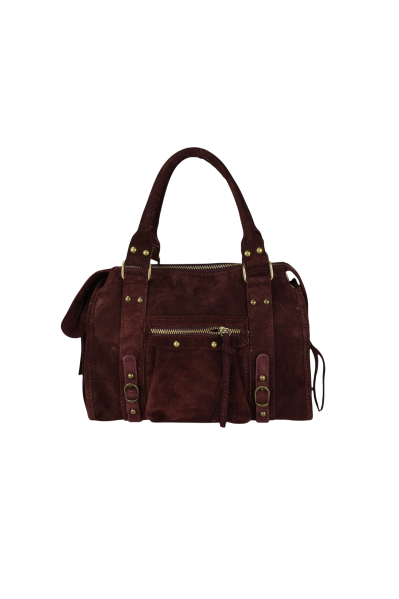 Borsa grande in camoscio