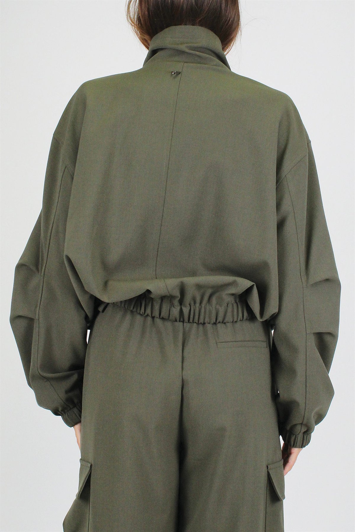 Dixie - Bomber over con scollo cratere