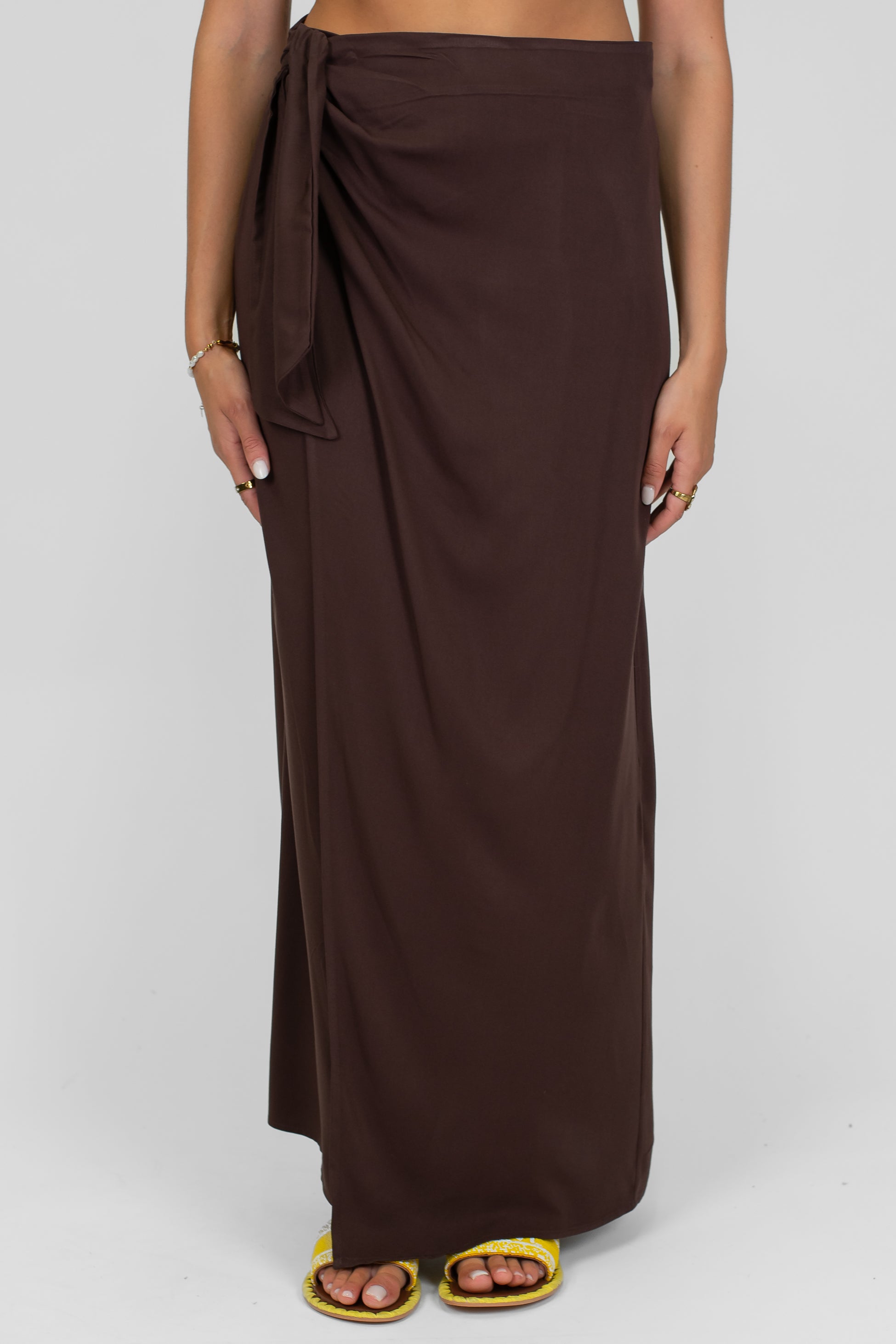 Havone - Gonna pareo chiusura a portafoglio