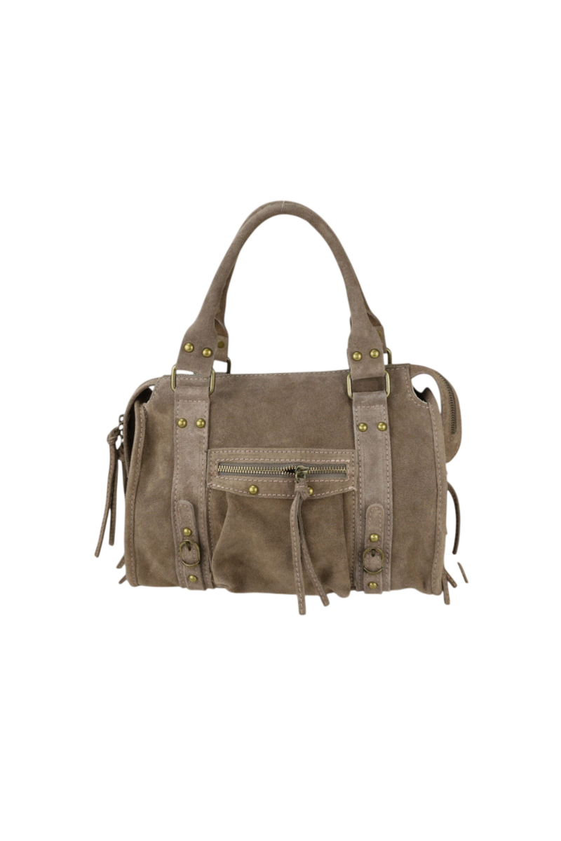 Borsa grande in camoscio