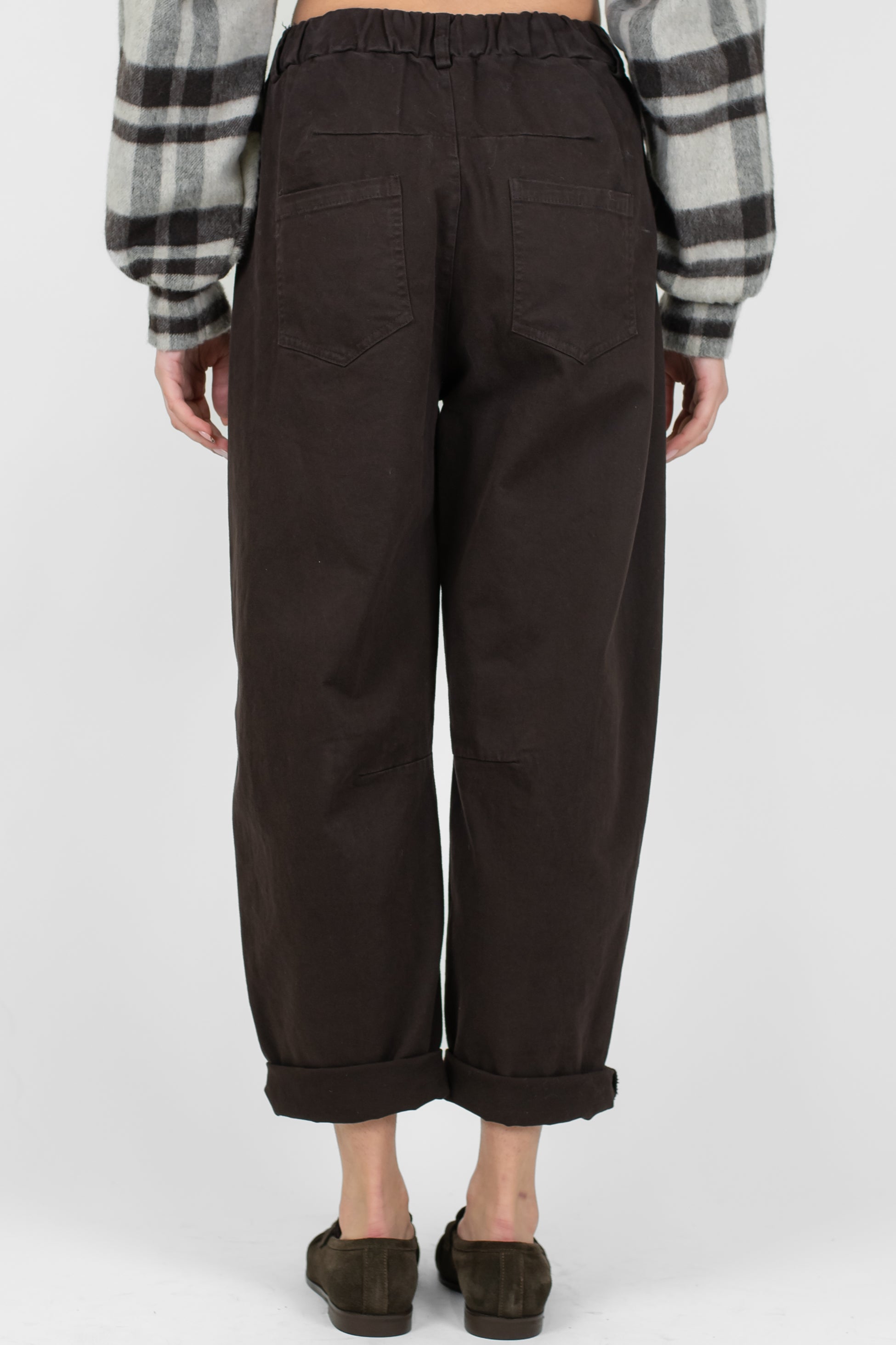 Tensione in - Pantalone balloon in cotone invernale