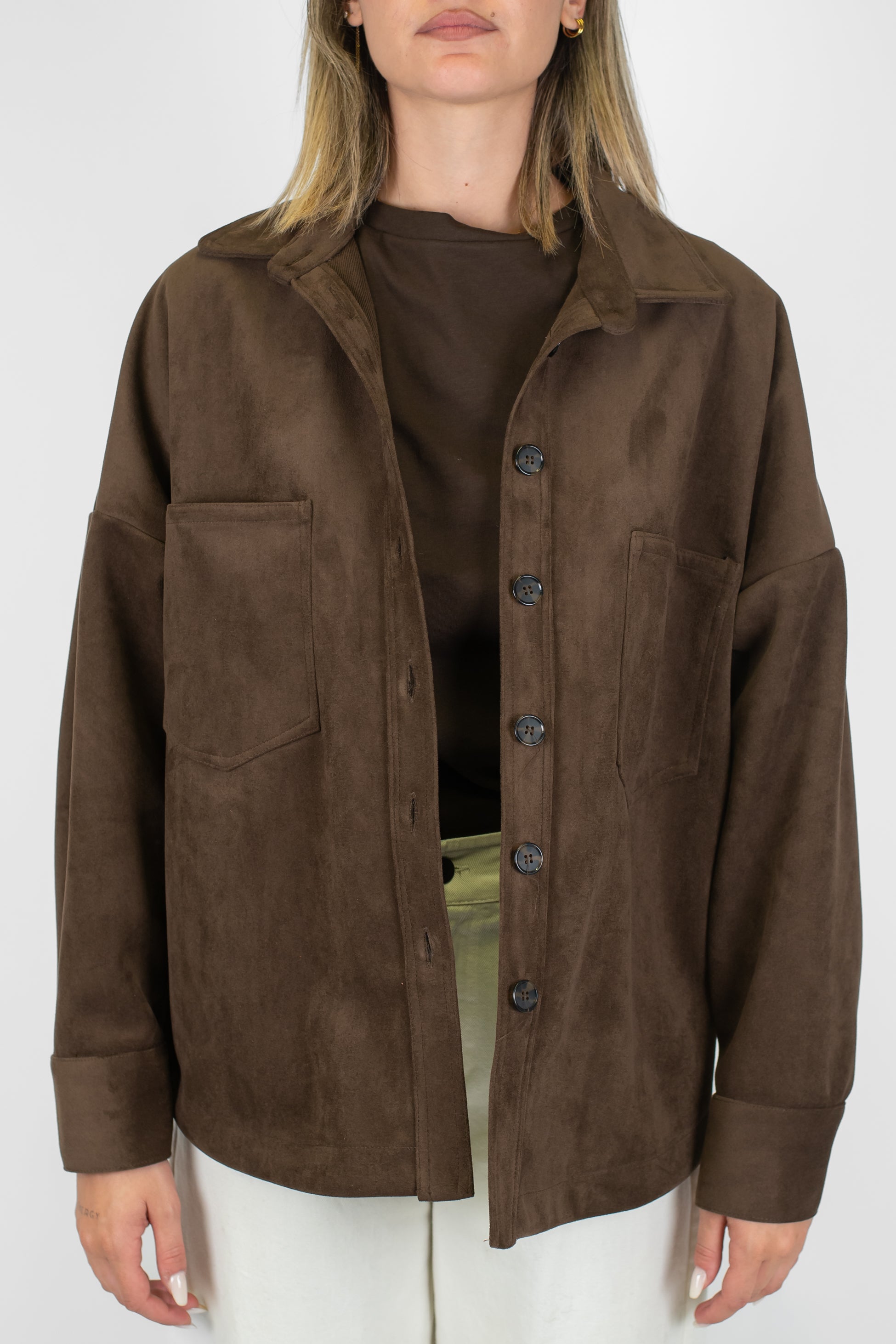 Dixie - Giacca in dainetto con frange