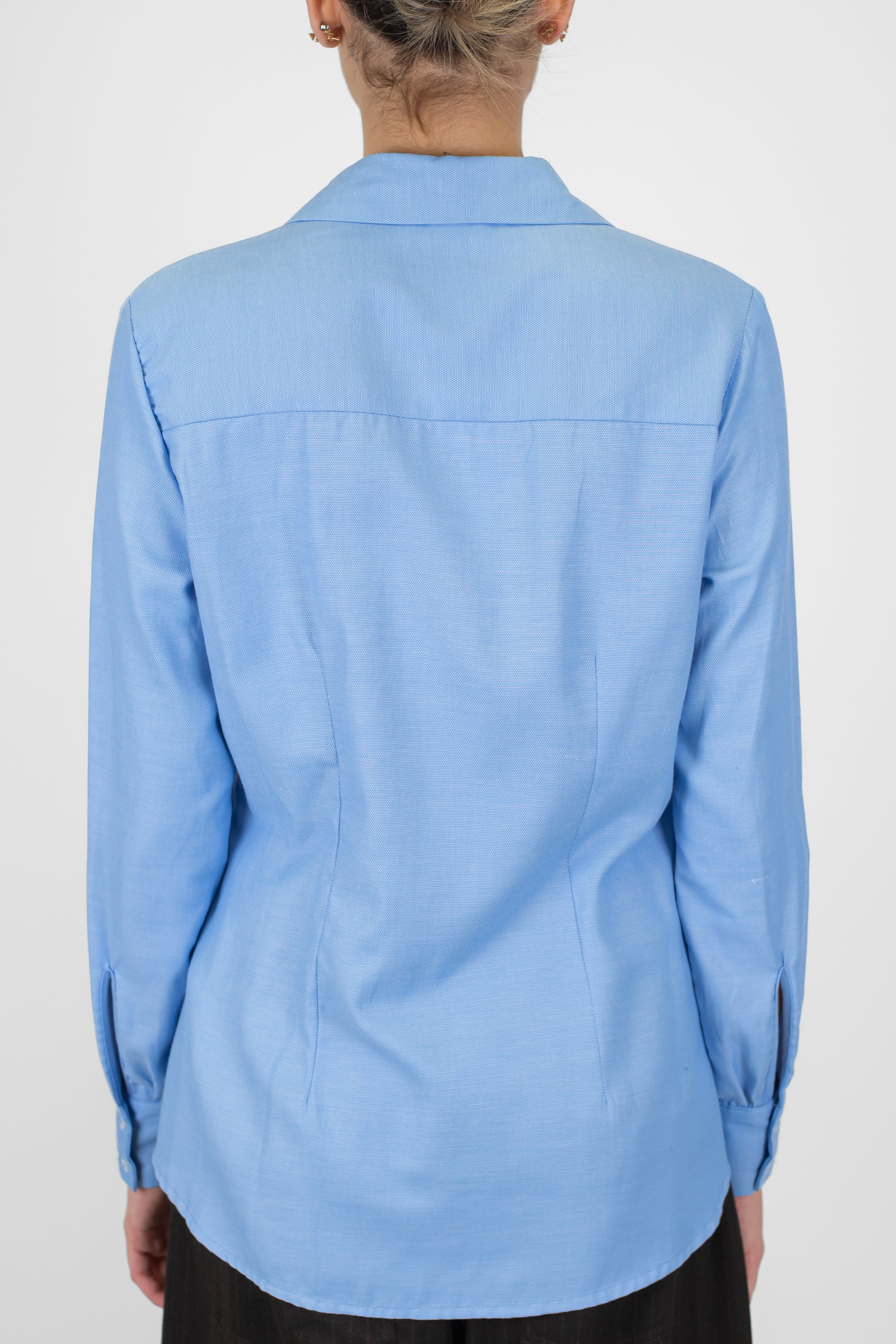 Dixie - Camicia con pinces e chiusura a scomparsa