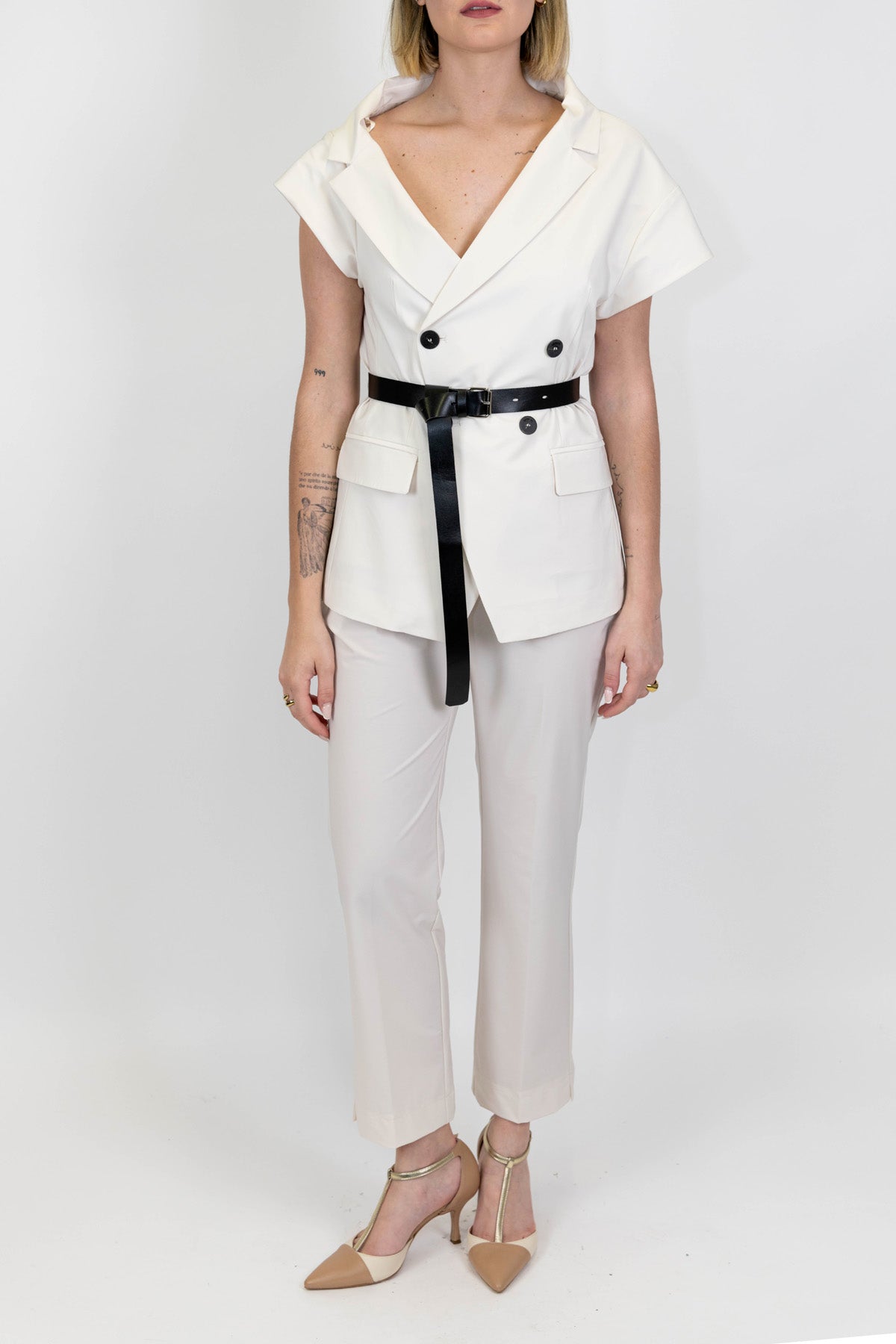 Imperial - Pantalone con chiusura a scomparsa