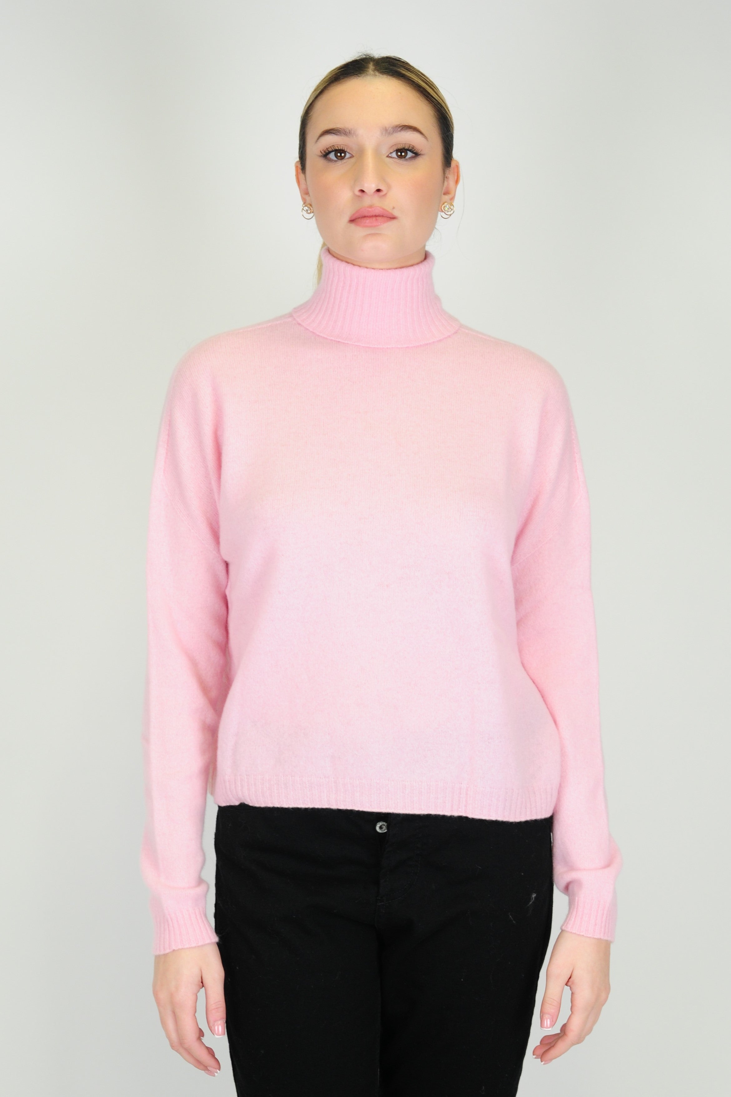 Tensione in - Dolcevita 100% puro cashmere