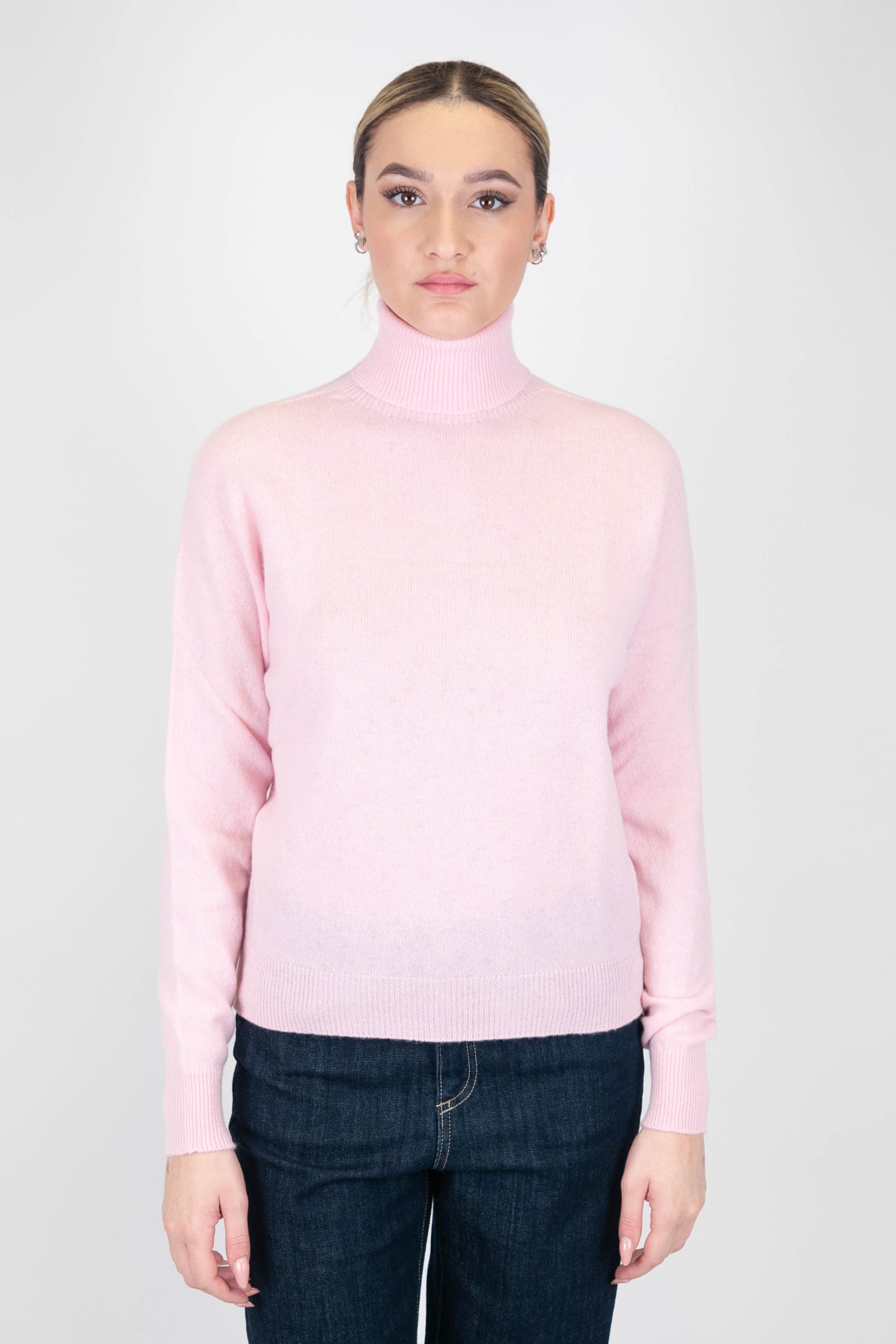 Tensione in - Dolcevita in 100% puro cashmere