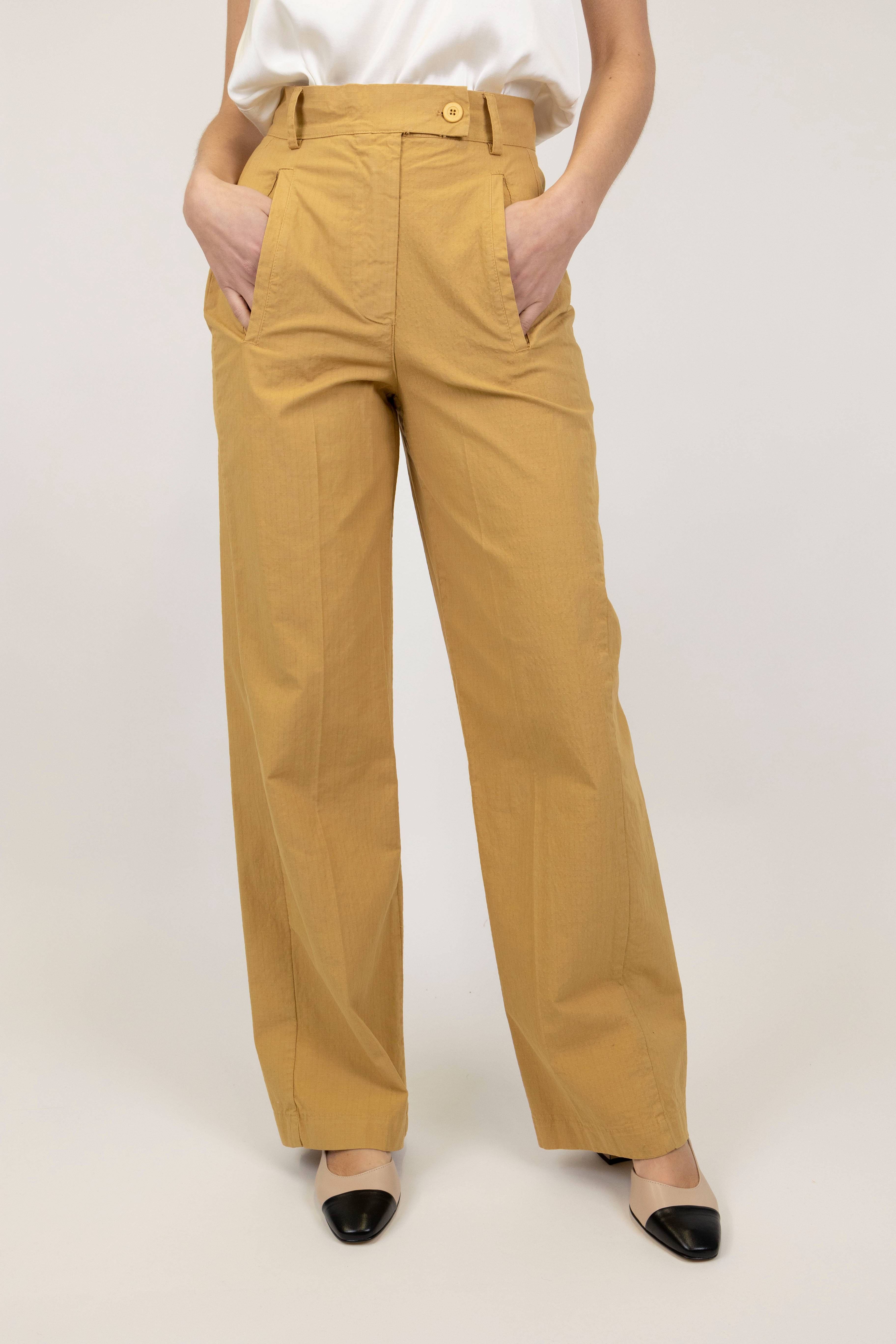 Haveone - Pantalone palazzo vita alta
