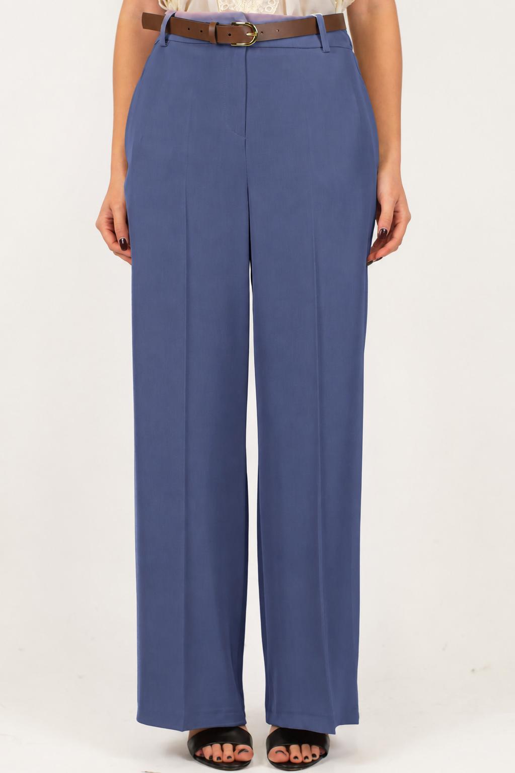 Motel - Pantalone palazzo in tessuto fluido con elastico sul retro