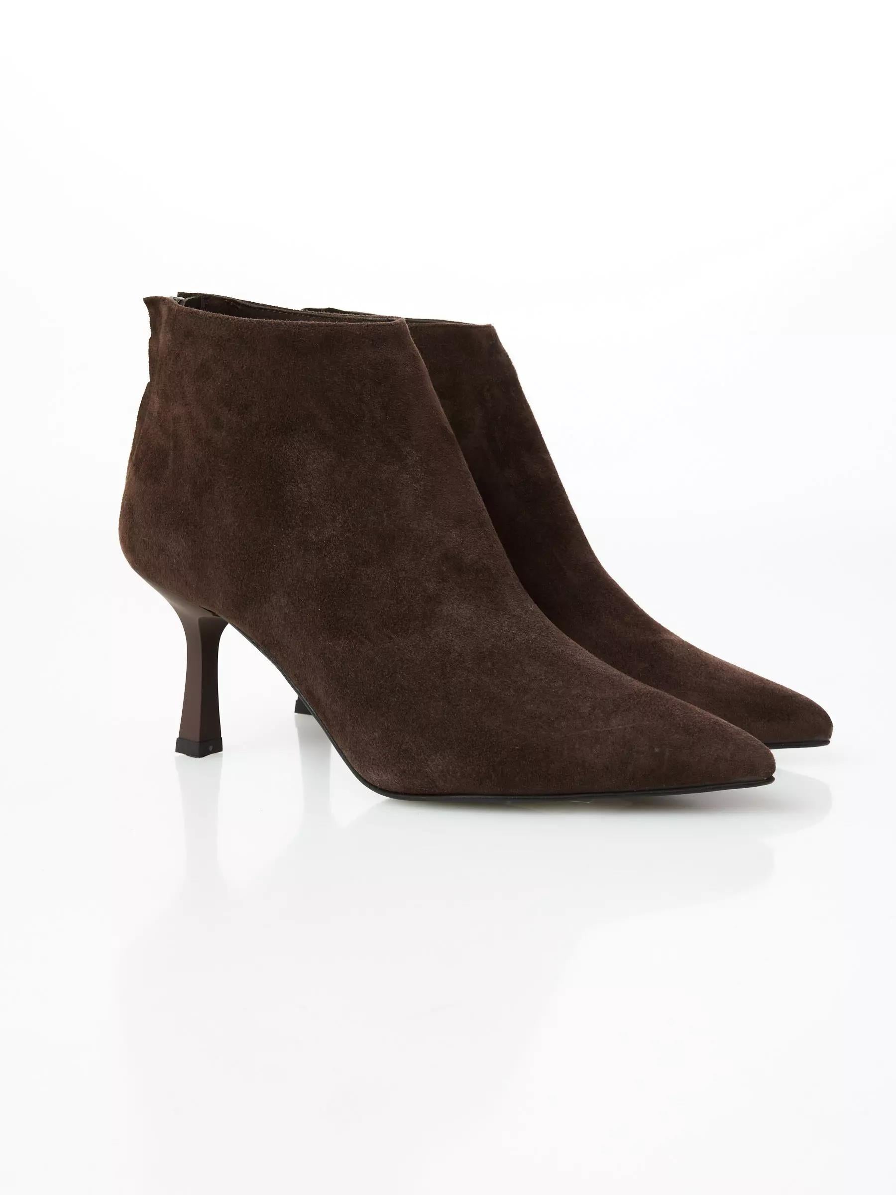 Ovyé - Tronchetto in camoscio con zip sul retro