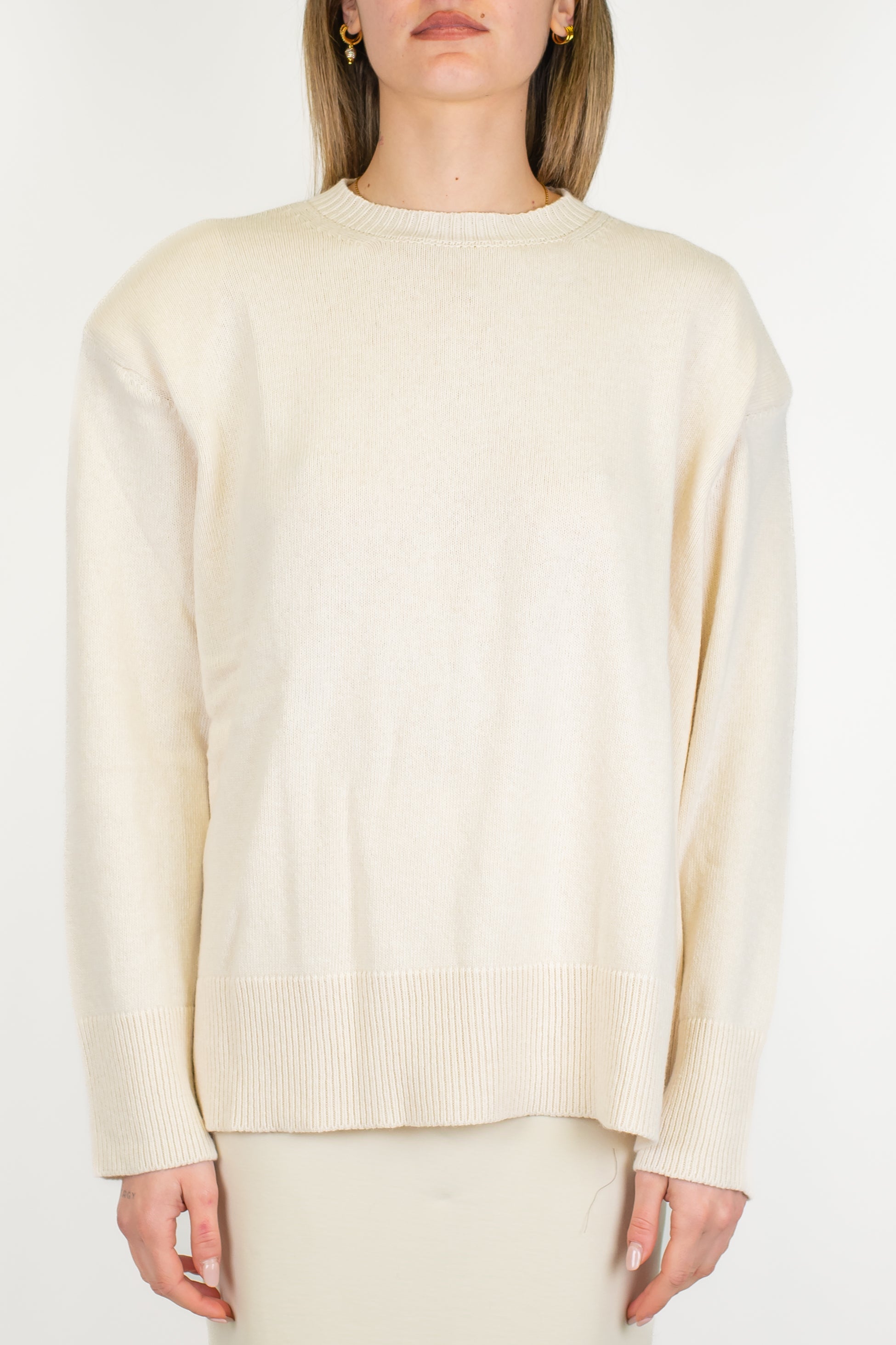 Tensione in - Maglia a scatola con spalline