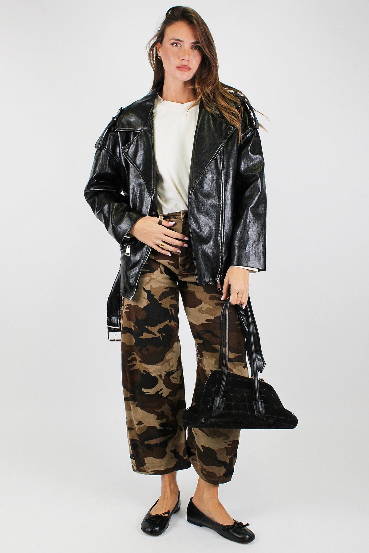 Souvenir - Pantalone balloon camouflage modello Gaya