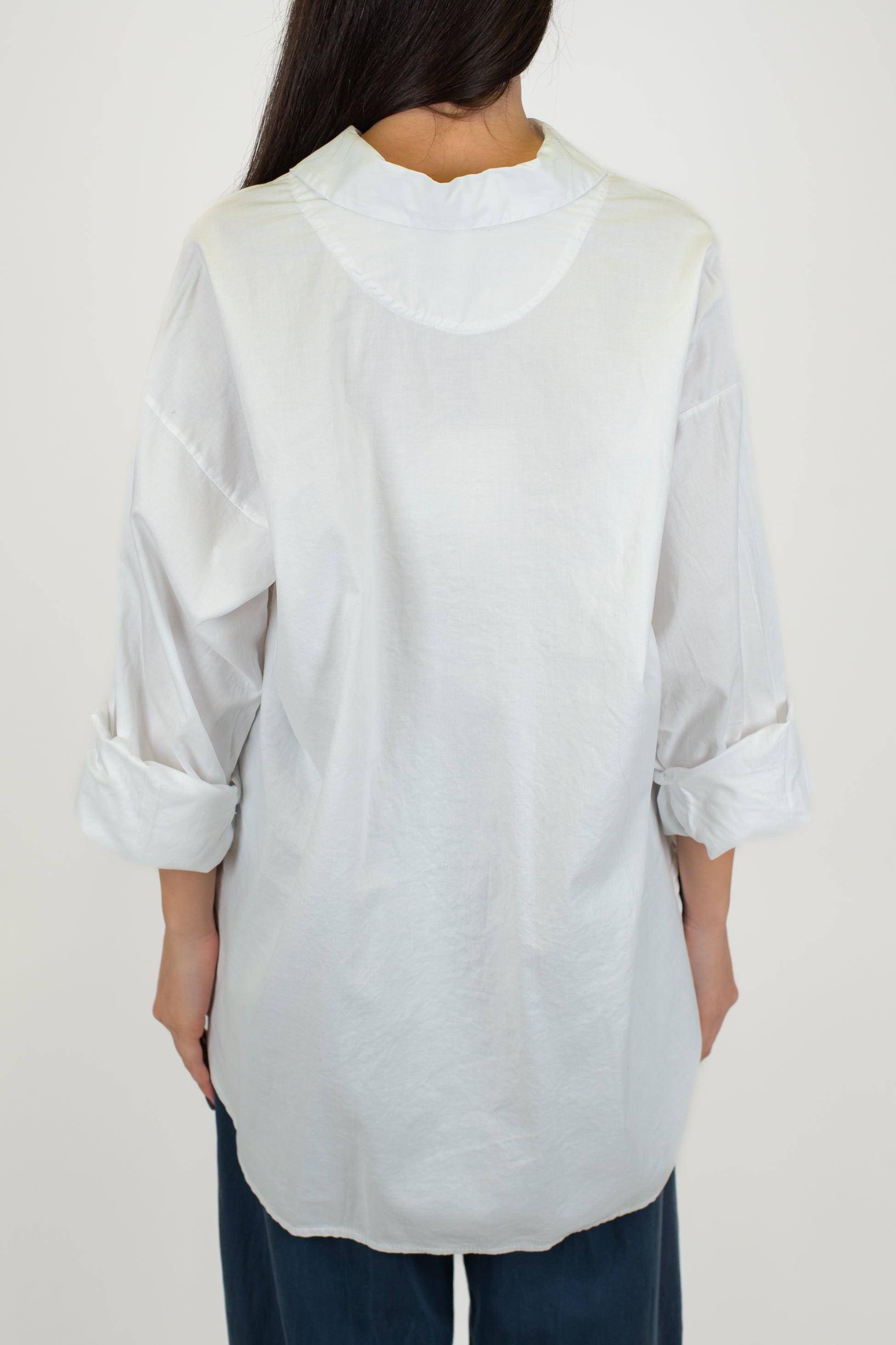 Tensione in - Camicia over con taschino