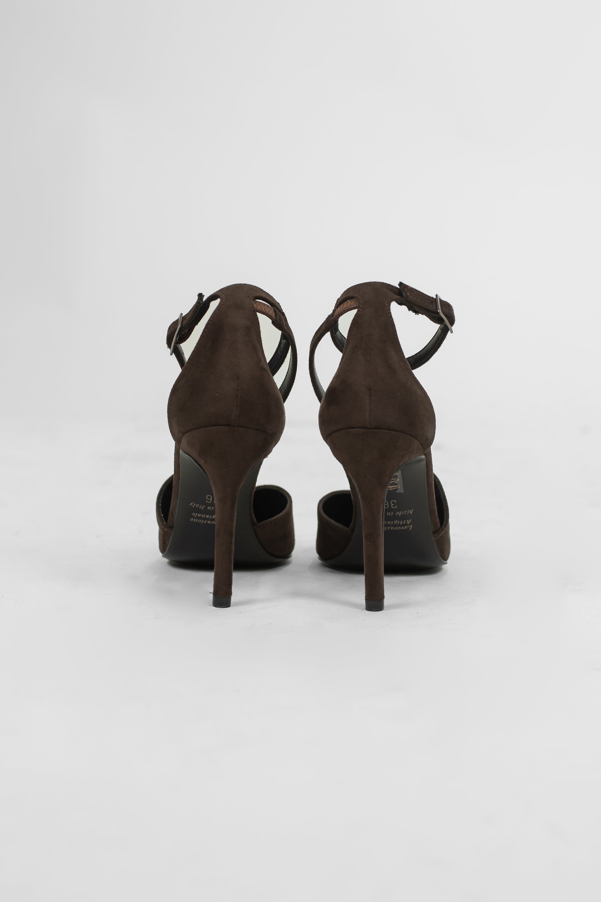 Ovyè - Decollete camoscio