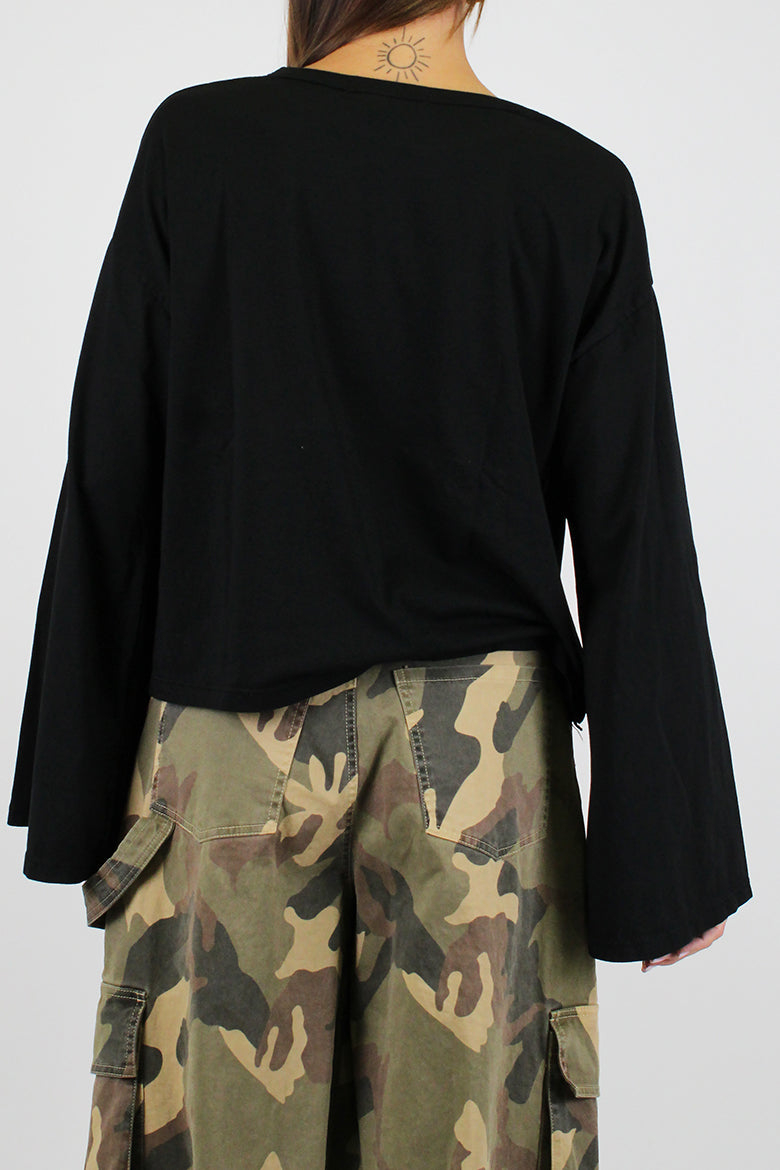 Tensione in - Shirt manica lunga over