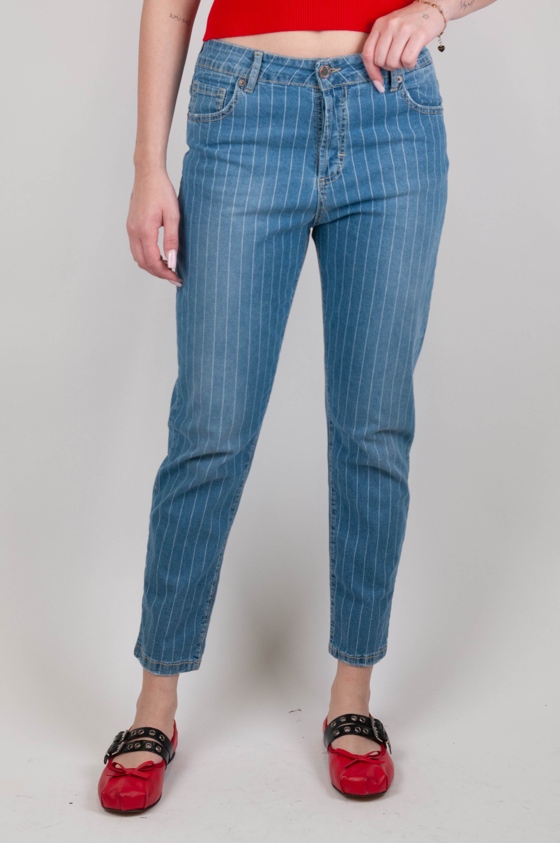 Souvenir - Pinstriped jeans