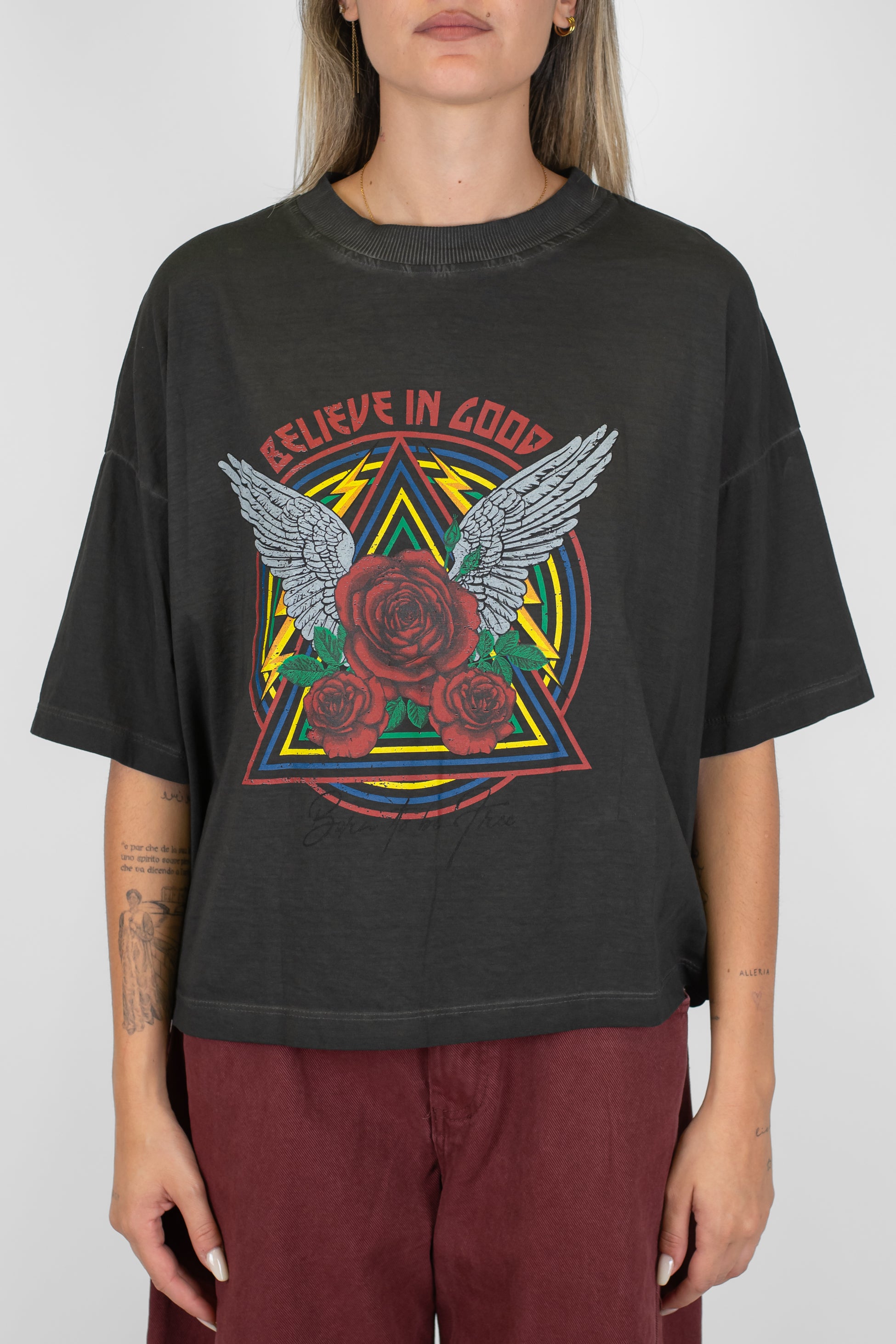 Haveone - T-shirt over con stampa