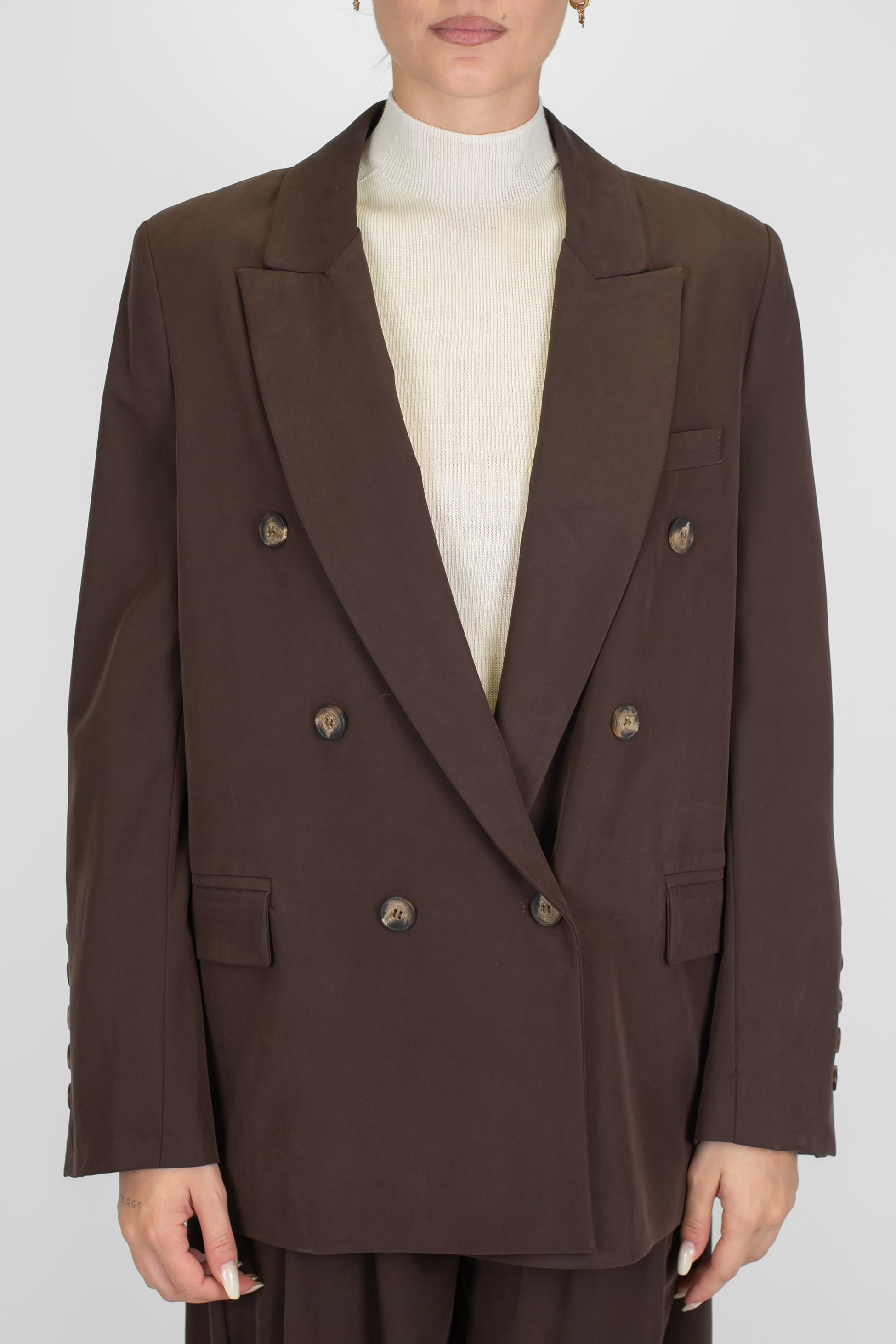 Haveone - Giacca doppiopetto over