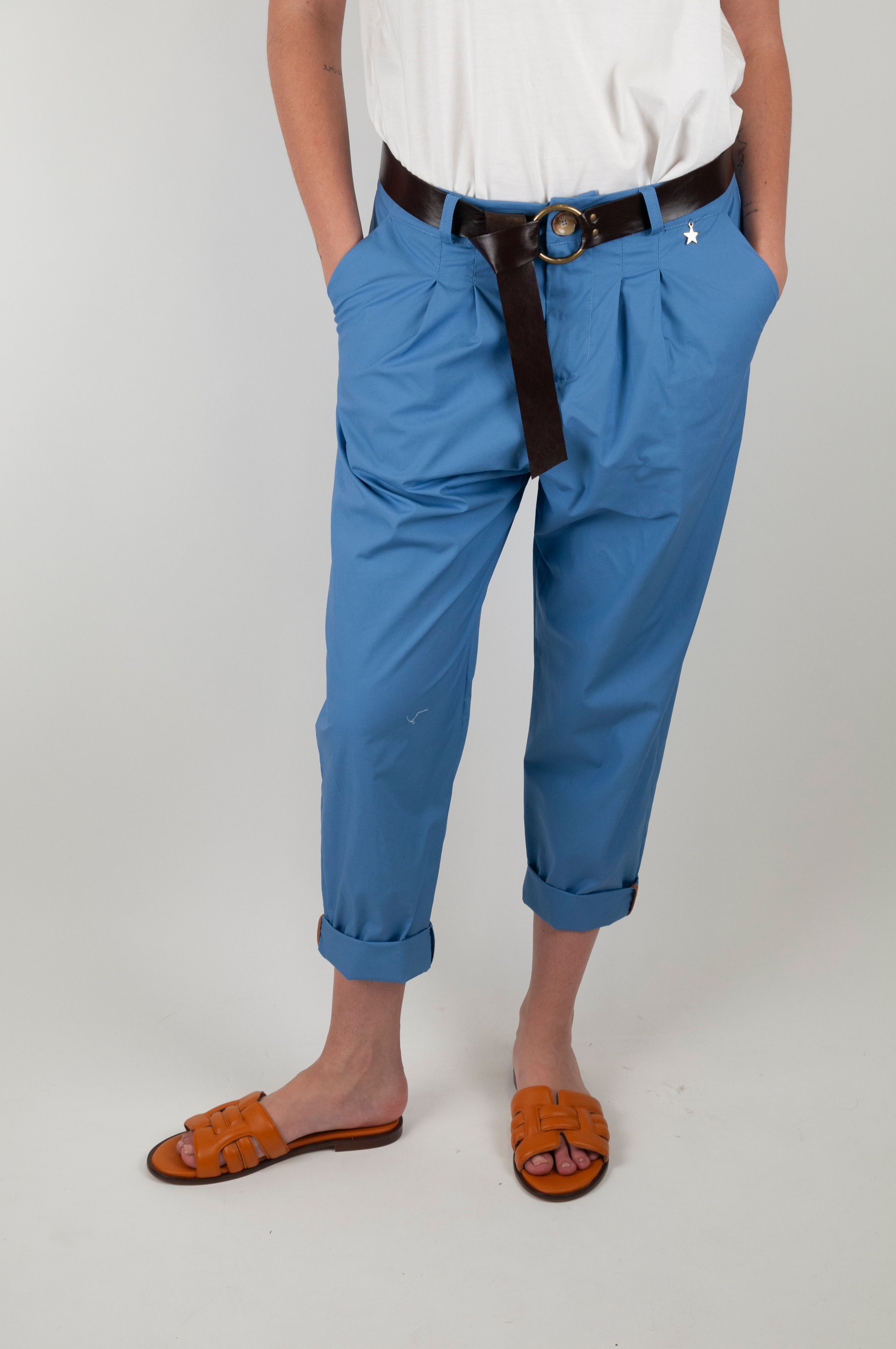 Souvenir - Pantalone carrot con pinces