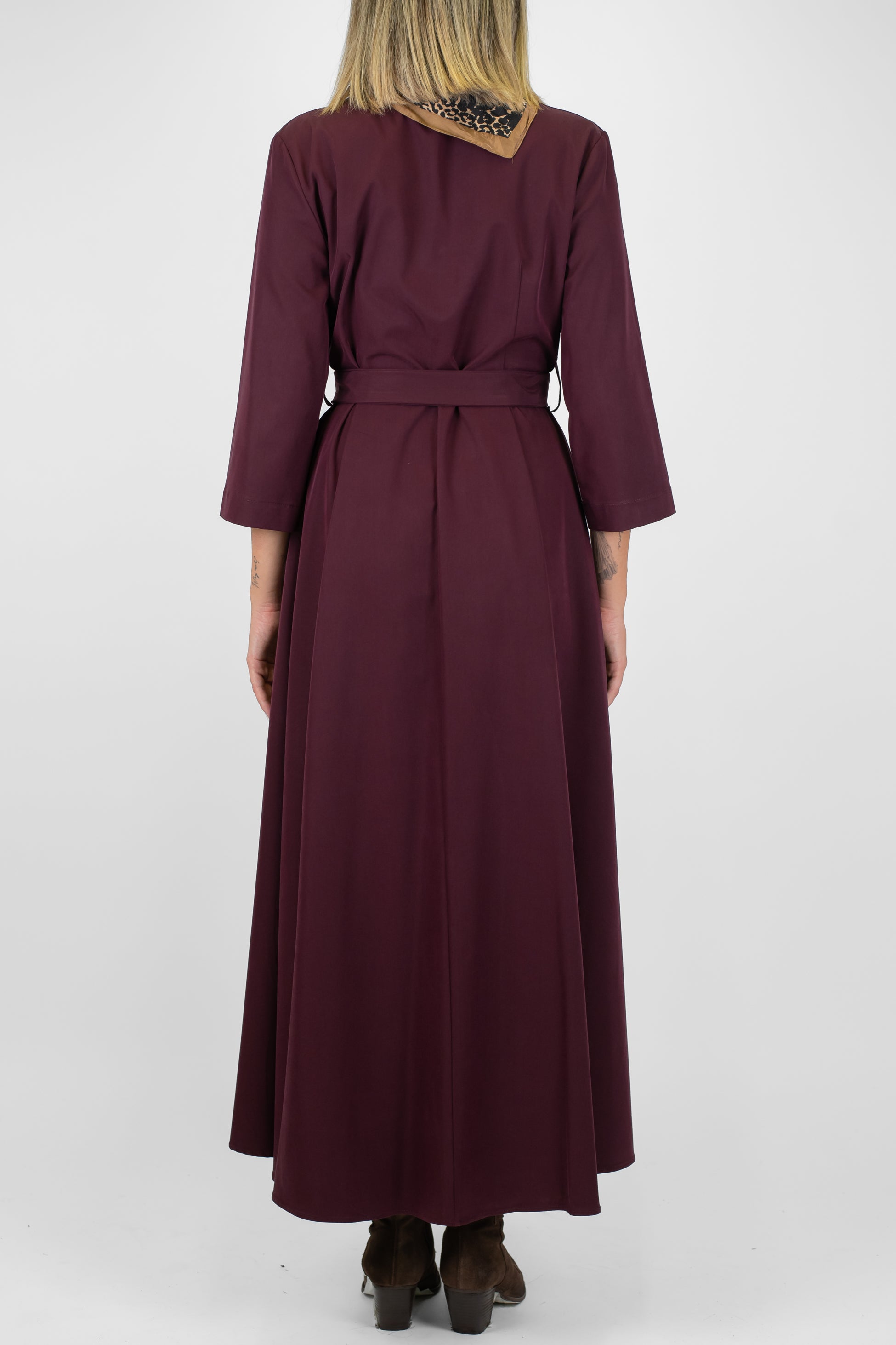 Maryley - Abito lungo in viscosa scollo V