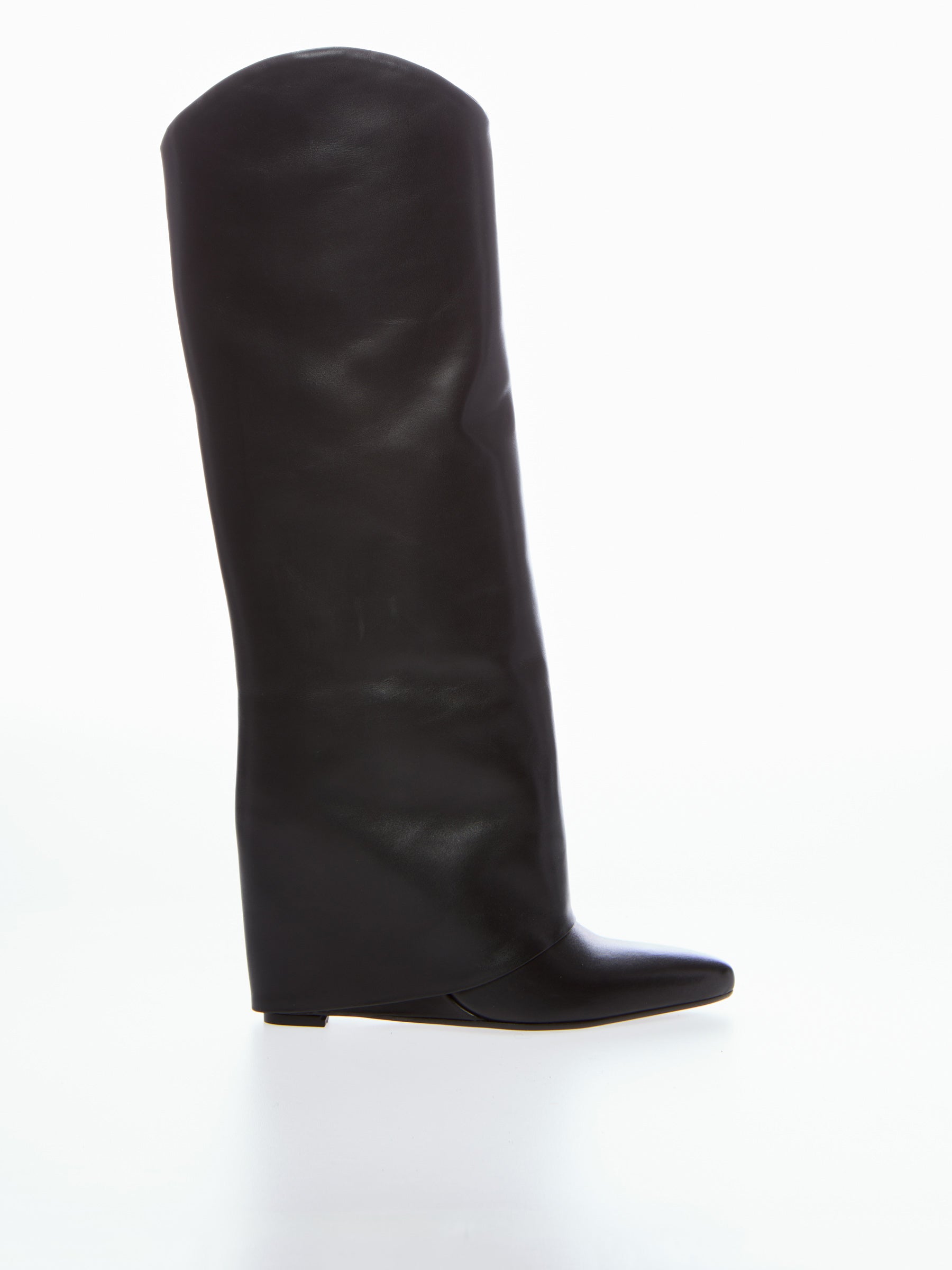 Ovyè - Stivale In Pelle Con Zeppa interna