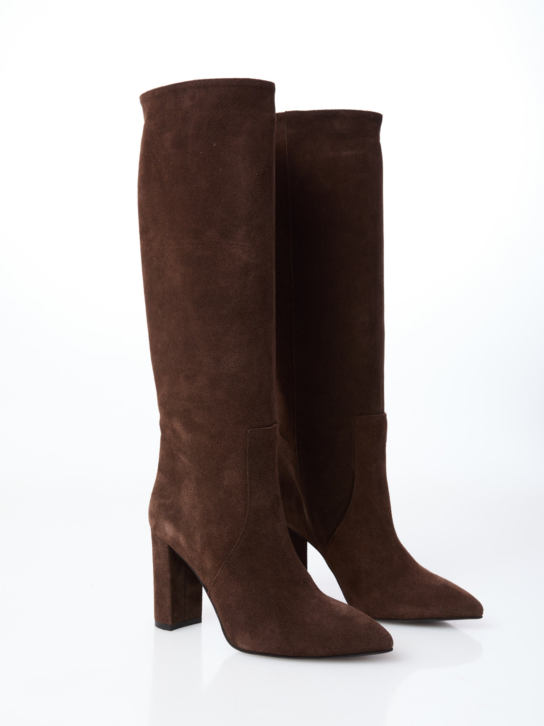 Ovyè - Stivale alto in camoscio