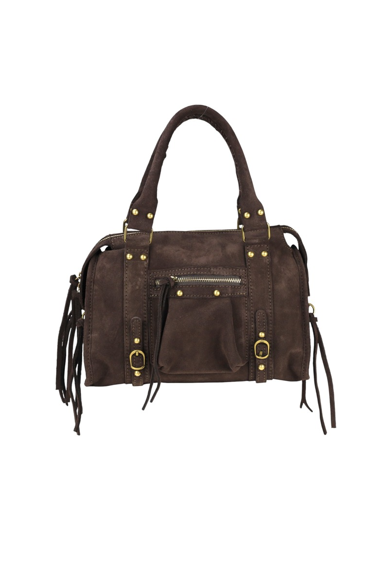 Borsa grande in camoscio