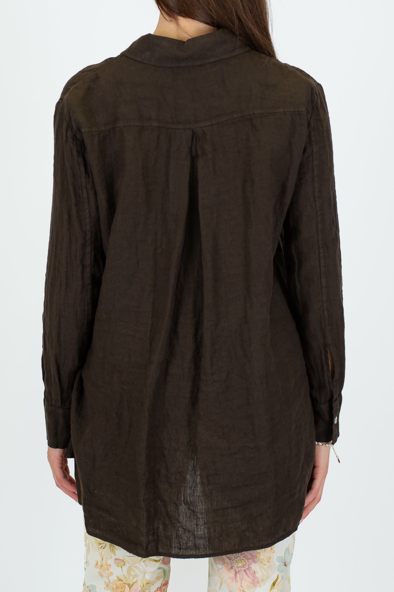 Tensione in - Camicione 100% lino