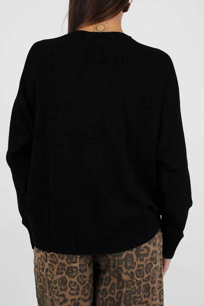 Kontatto - Maglia girocollo over
