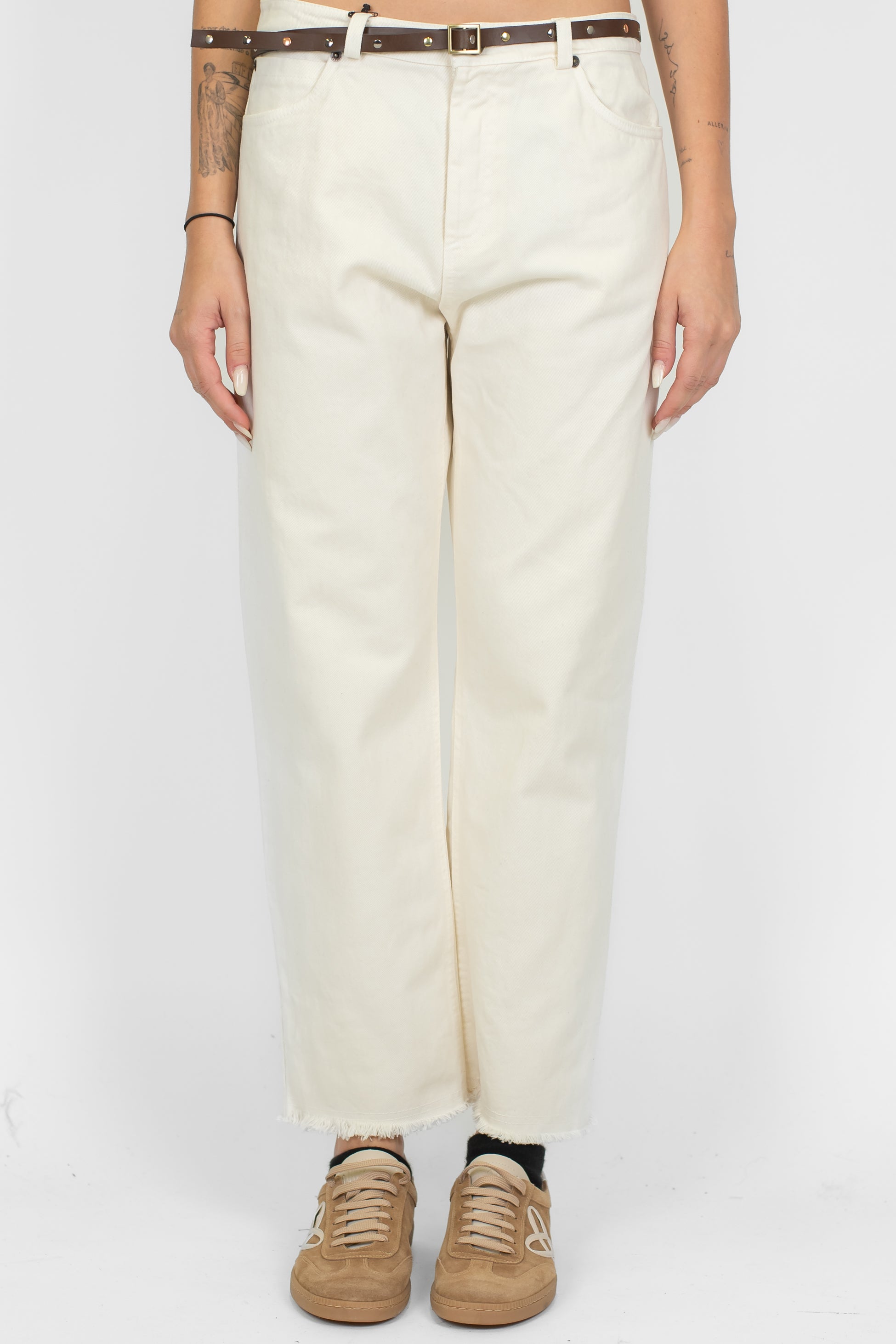 Tensione in - Pantalone regular in denim colorato