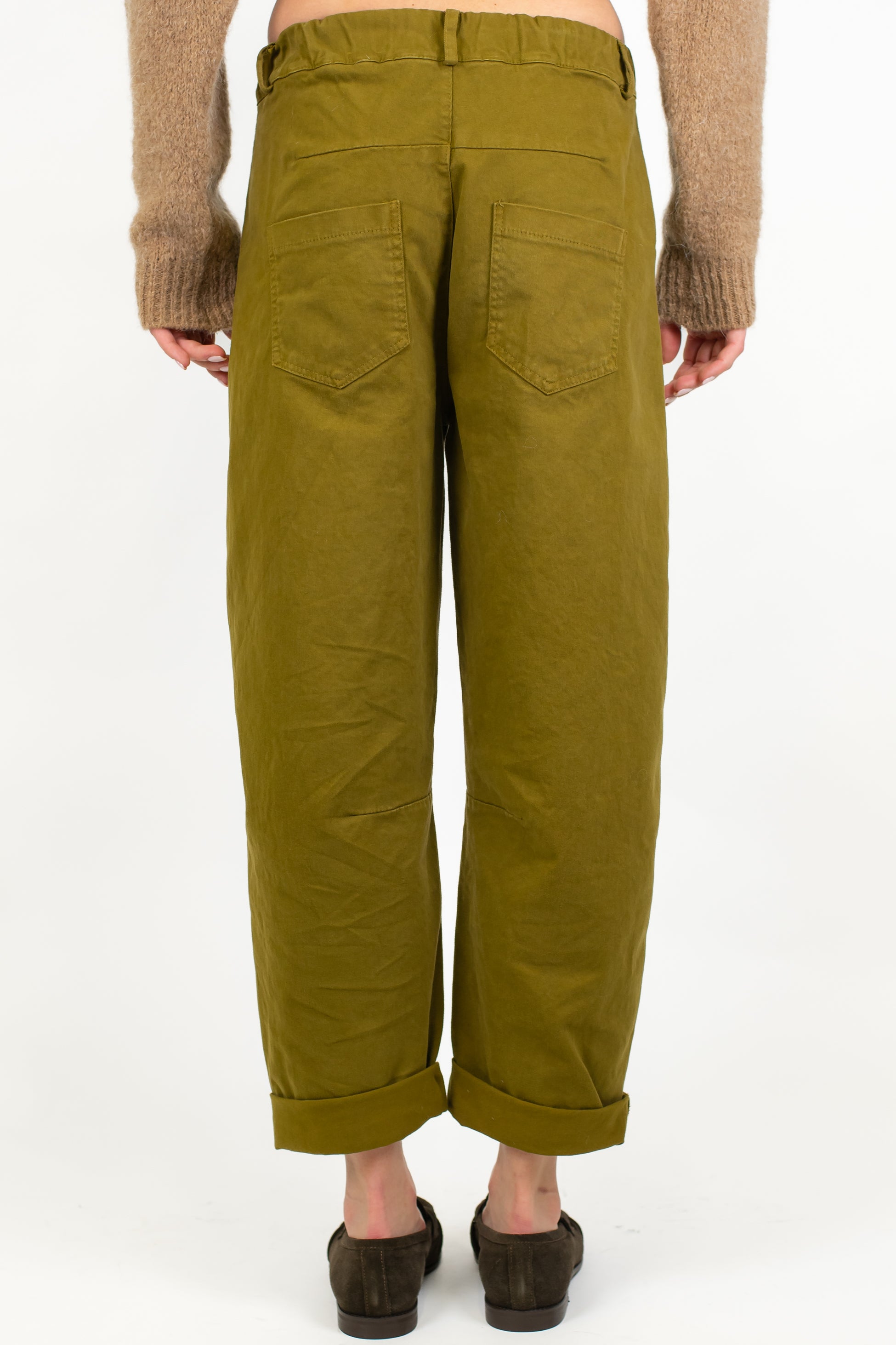 Motel - Pantalone balloon in cotone invernale